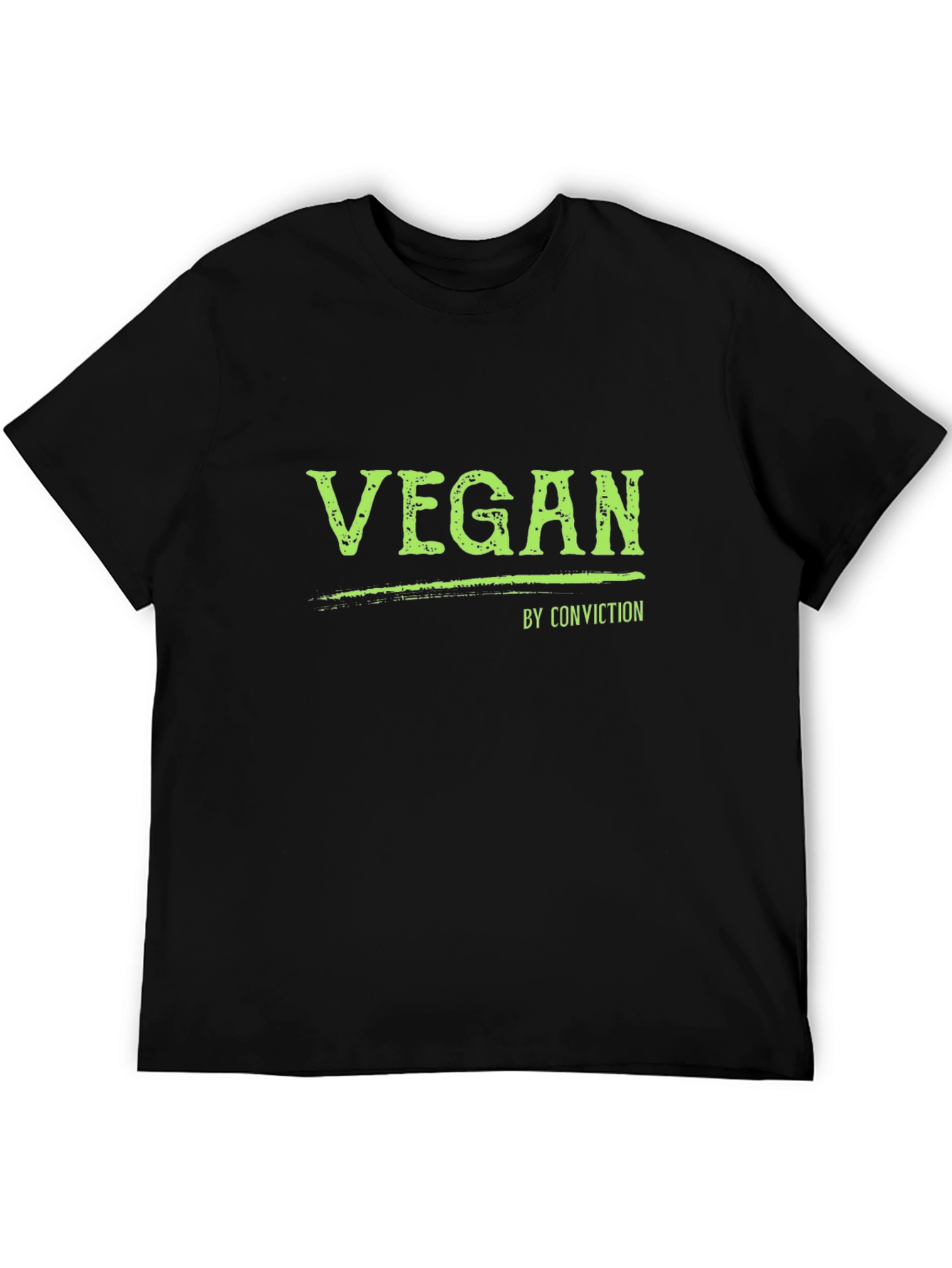 Vegan by Conviction Black T-Shirt