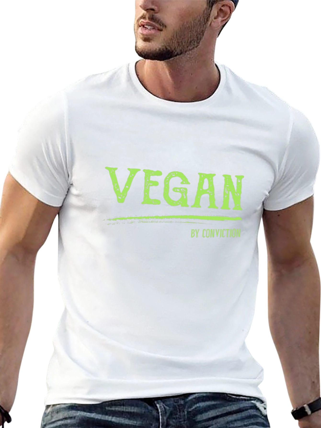Vegan by Conviction Black T-Shirt