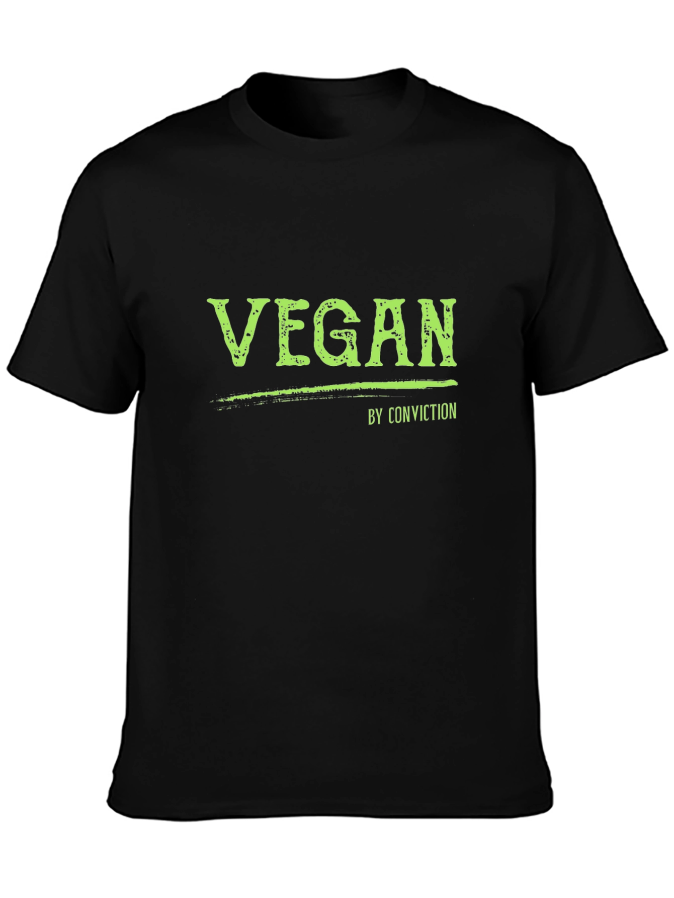 Vegan by Conviction Black T-Shirt