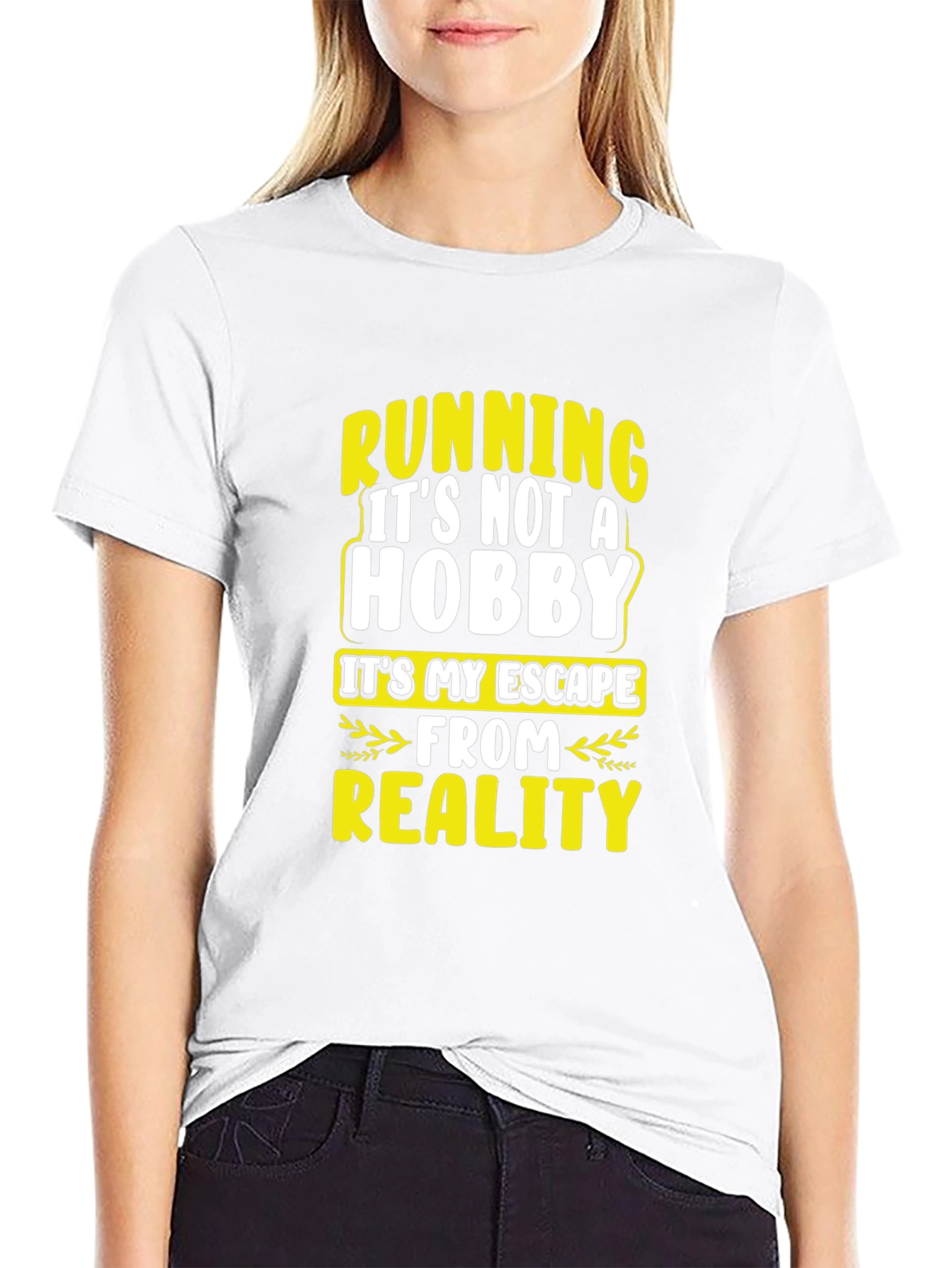 Running Escape Reality Black T-Shirt