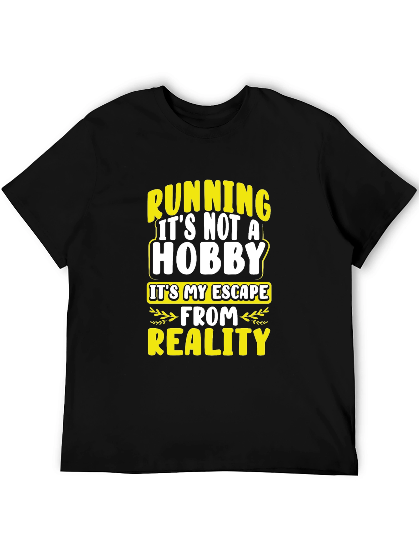 Running Escape Reality Black T-Shirt