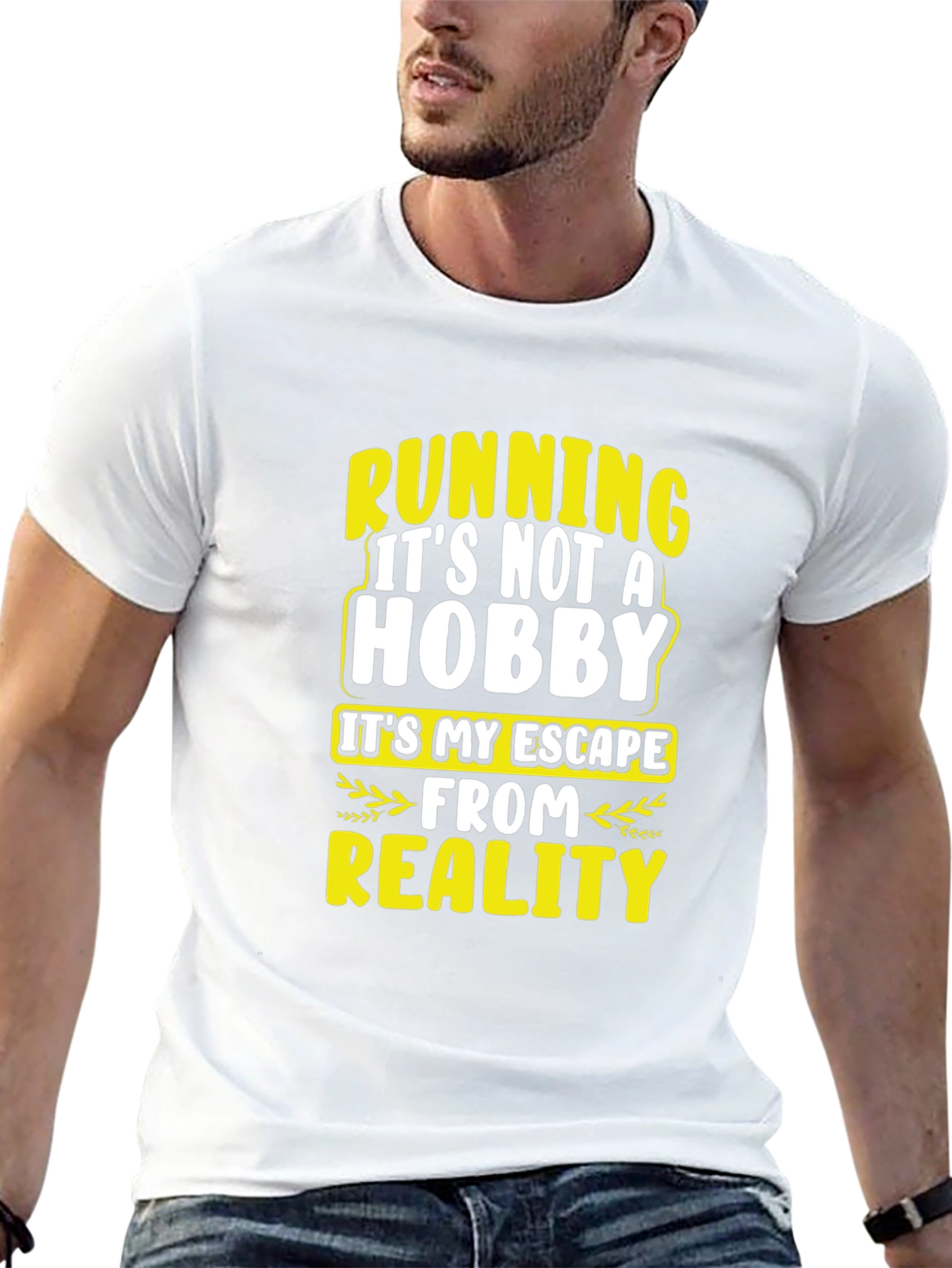Running Escape Reality Black T-Shirt