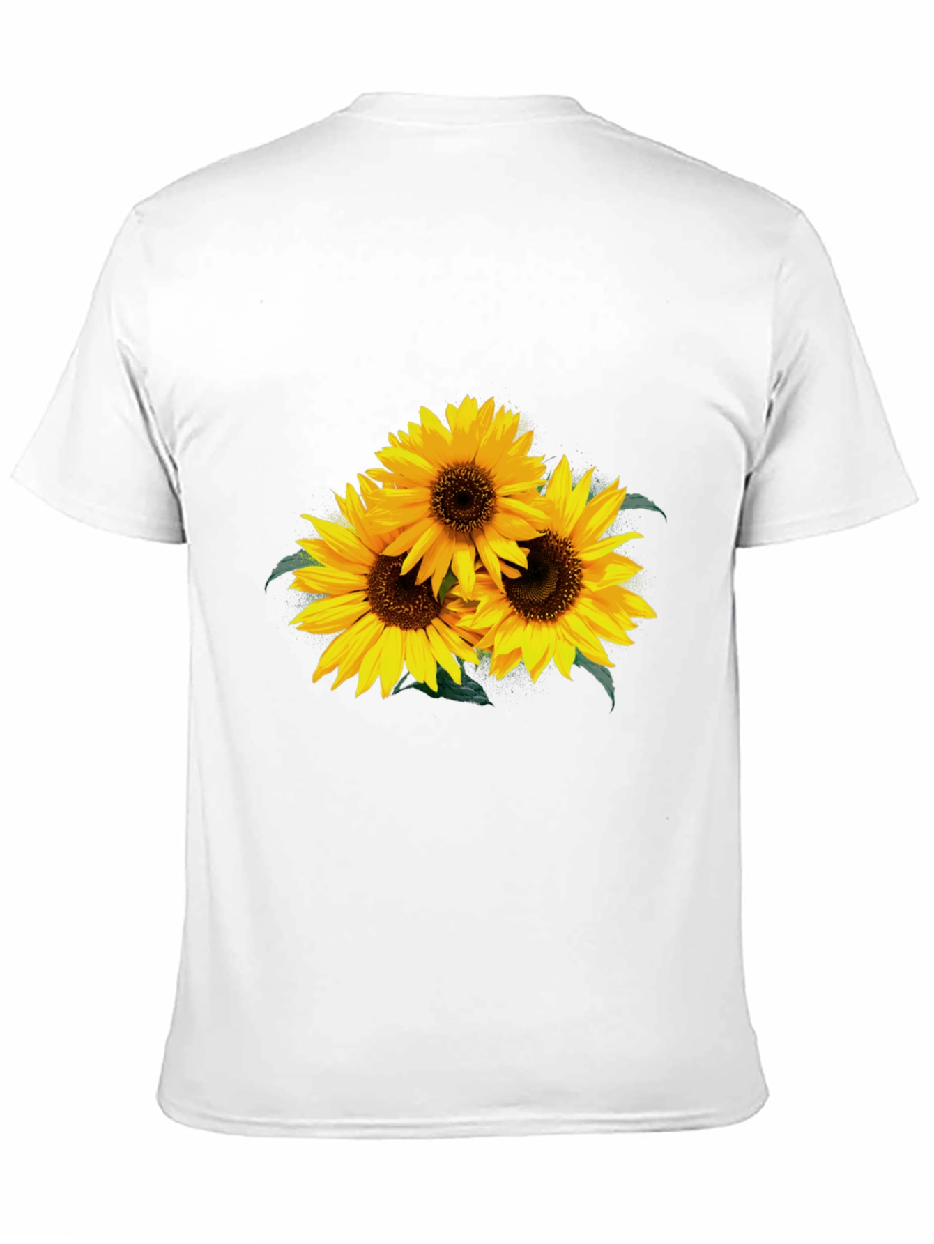 Sunflower Graphic Tee - Stylish Black T-Shirt