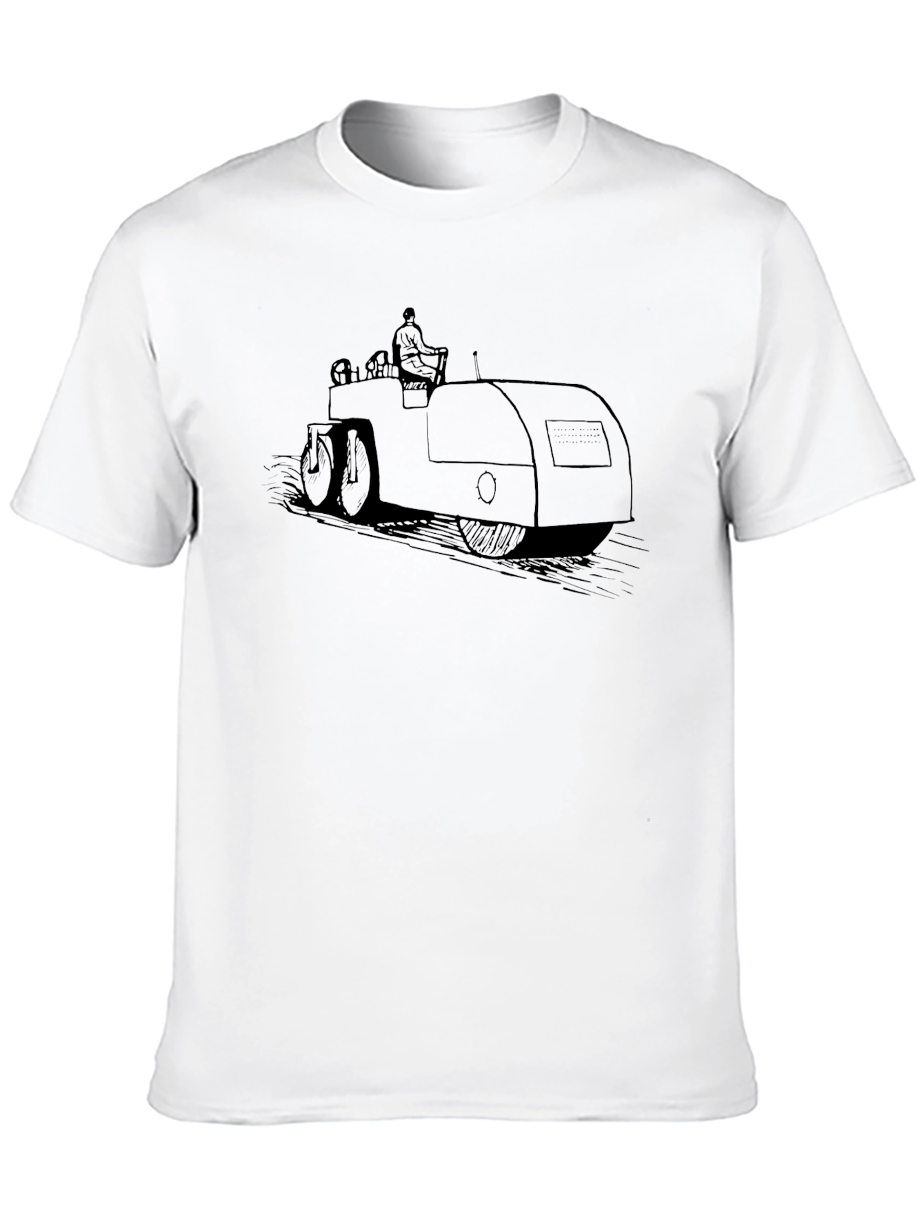 Unique Steamroller Graphic Tee