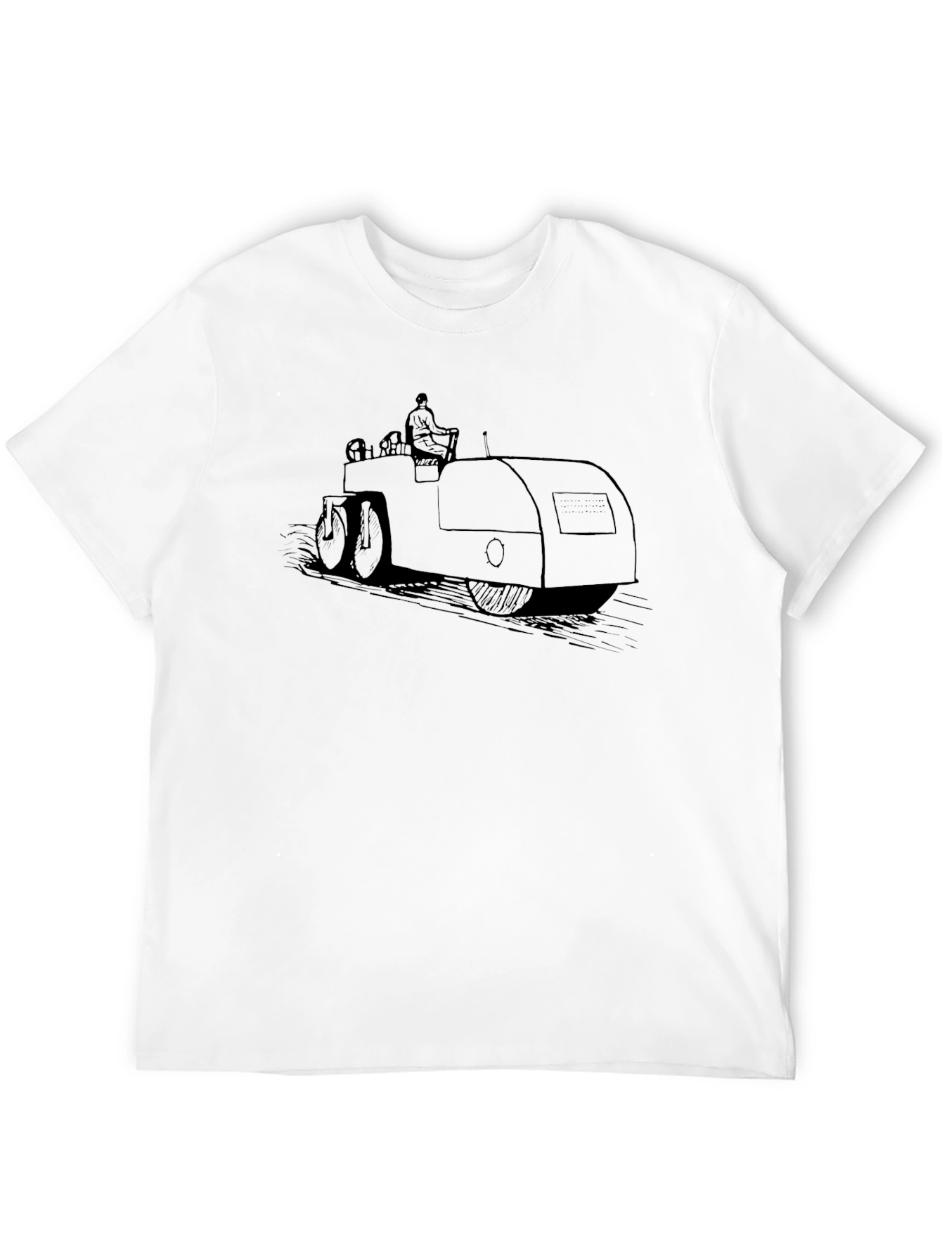 Unique Steamroller Graphic Tee