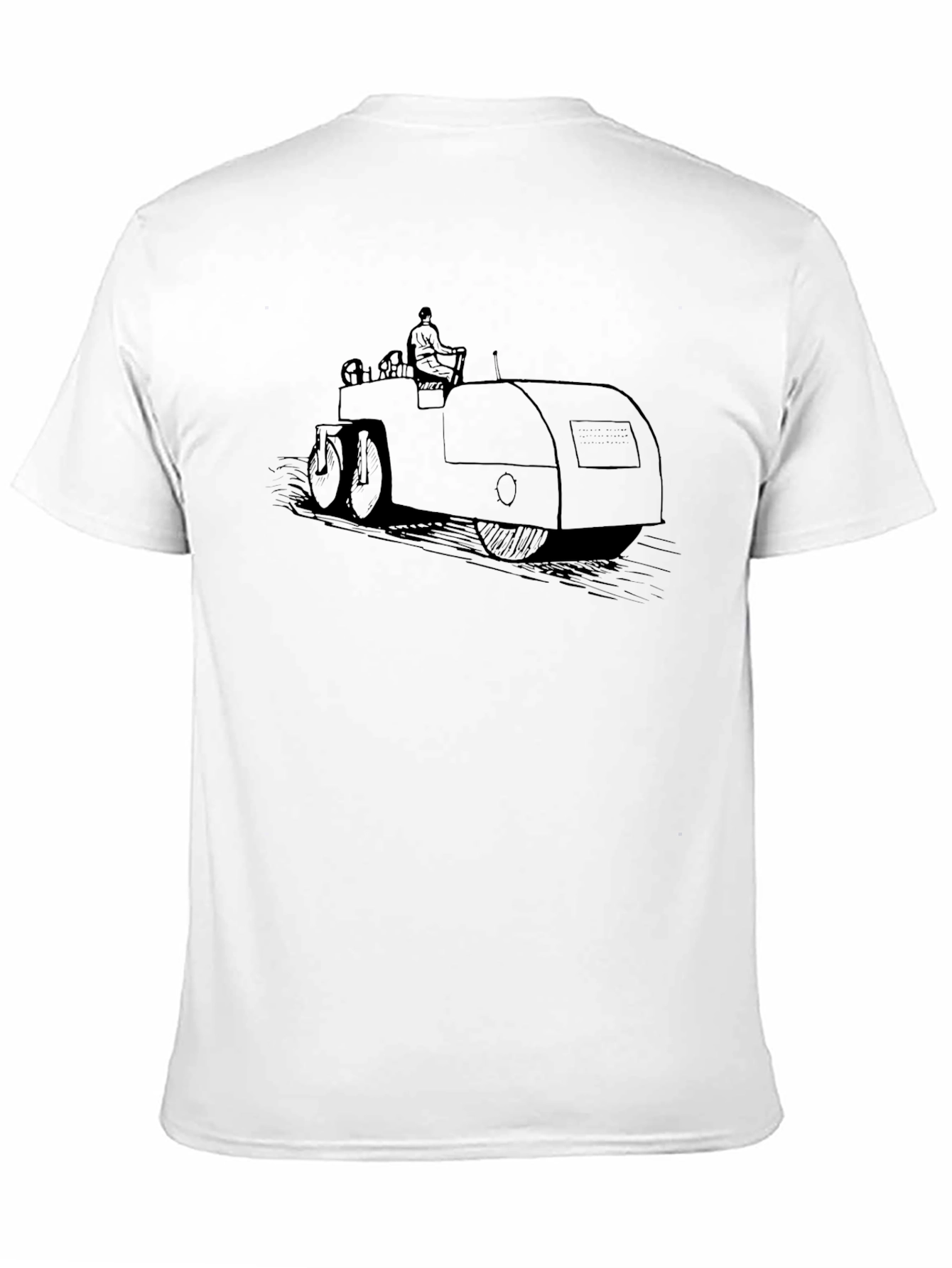 Unique Steamroller Graphic Tee
