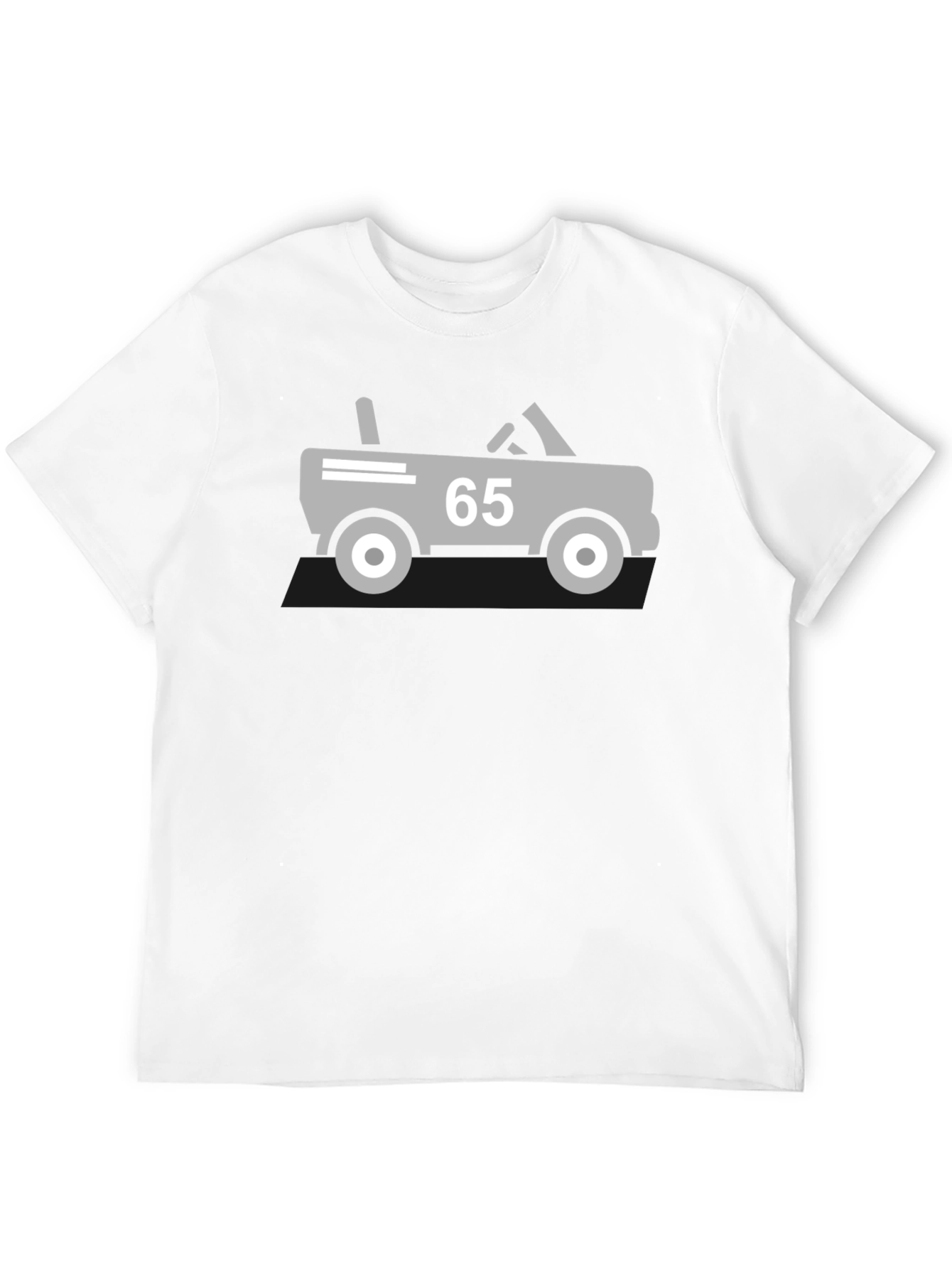 Cool Car Graphic Tee - Mens Black T-Shirt