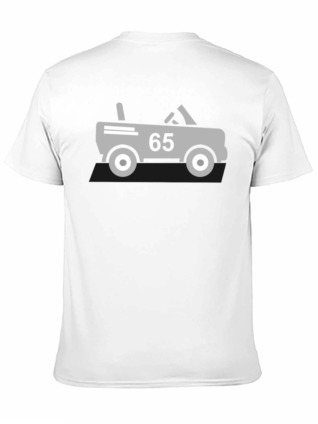 Cool Car Graphic Tee - Mens Black T-Shirt