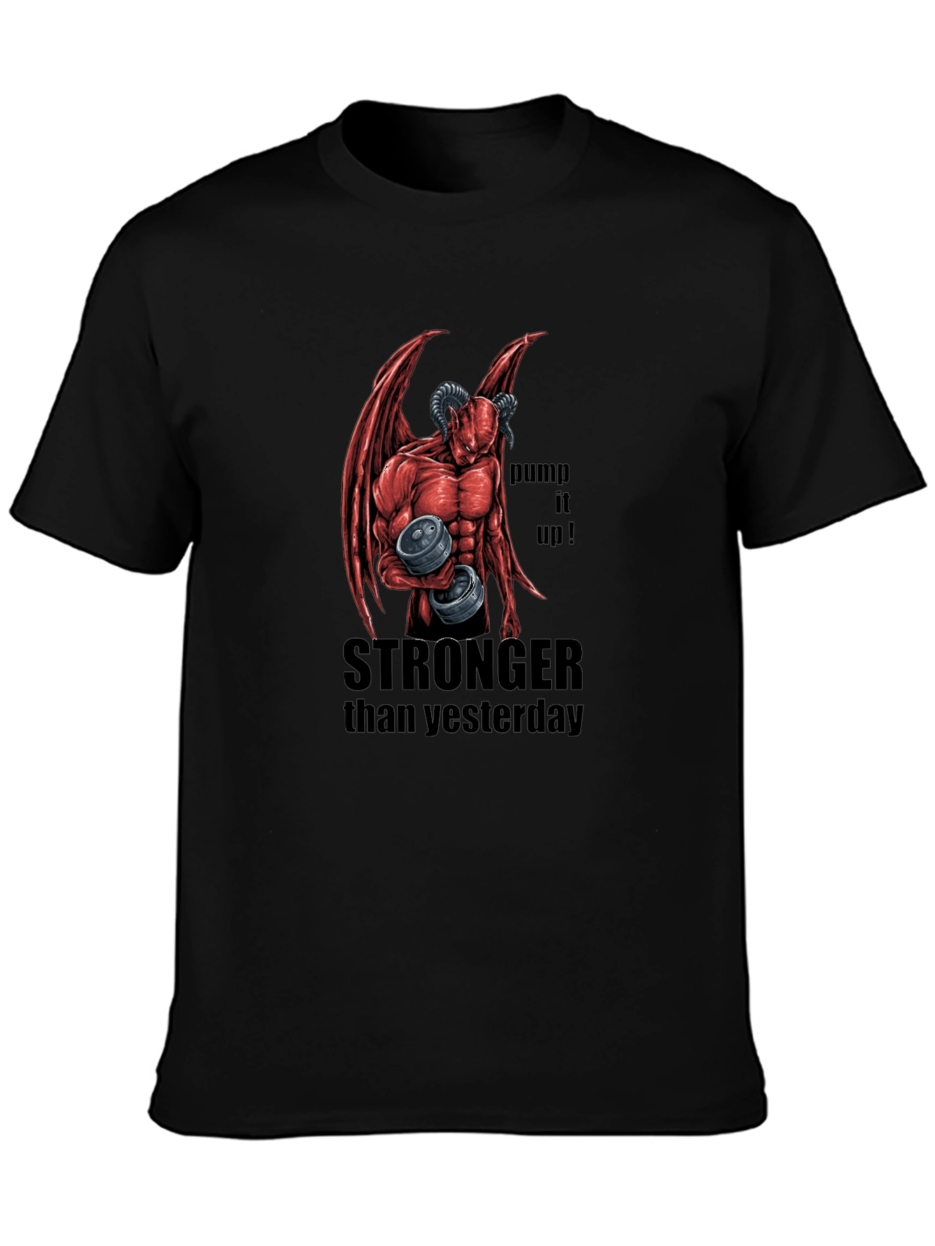 Stronger Than Yesterday Workout Tee