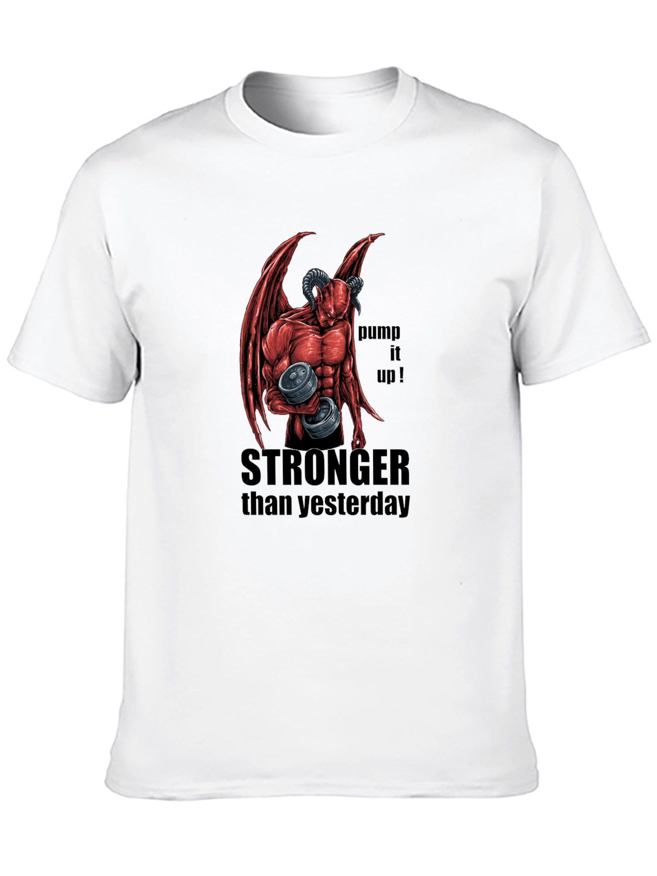 Stronger Than Yesterday Workout Tee
