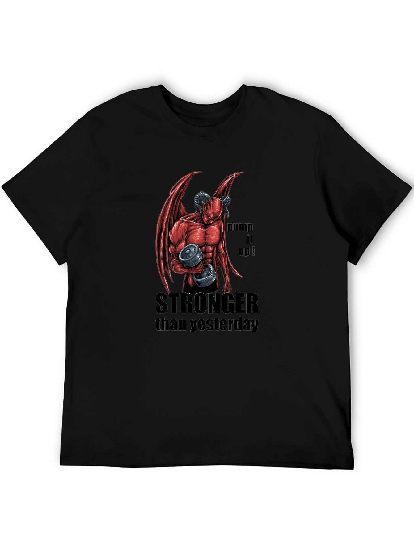 Stronger Than Yesterday Workout Tee
