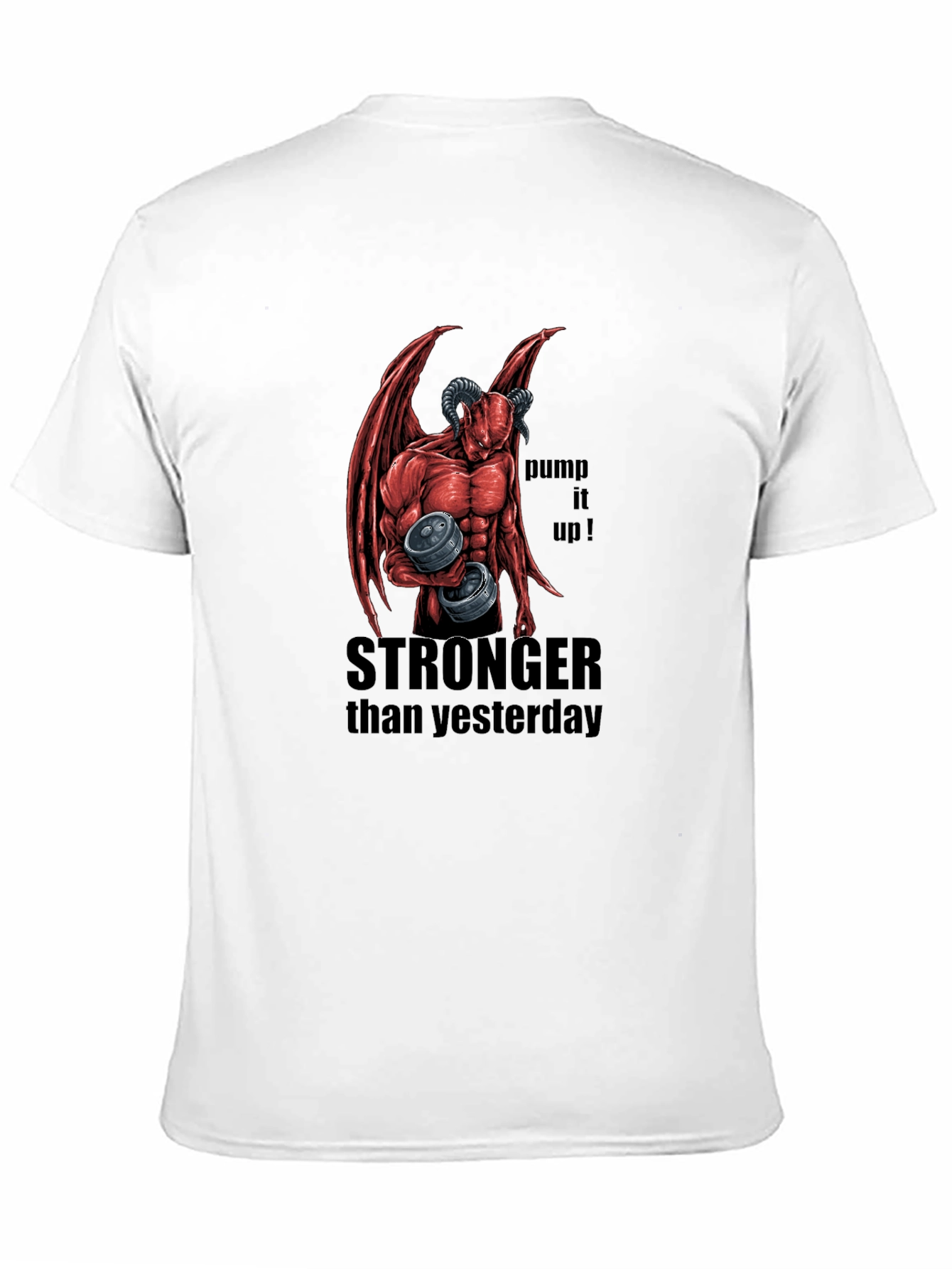 Stronger Than Yesterday Workout Tee