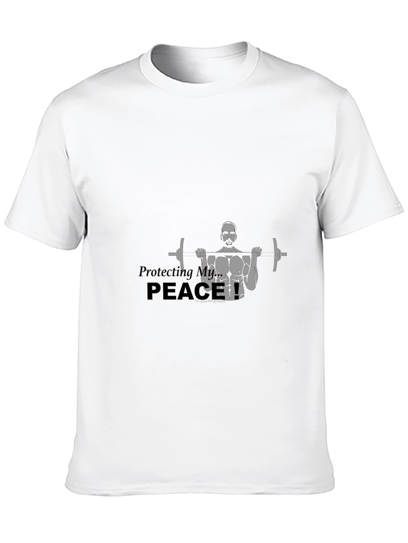 Protecting My Peace Black T-Shirt Gym Workout