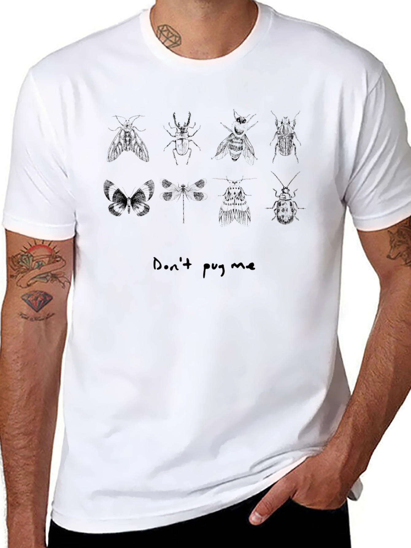Insect Graphic Tee - Dont Bug Me