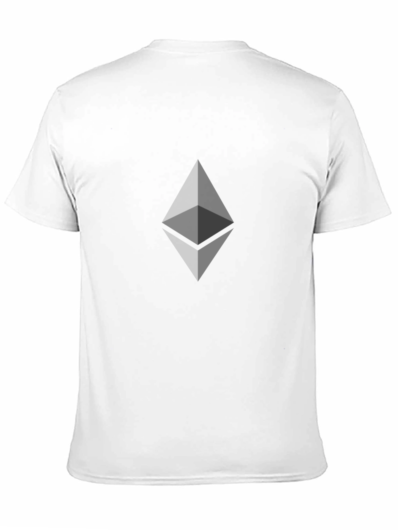 Ethereum Logo Black T-Shirt Crypto Fashion