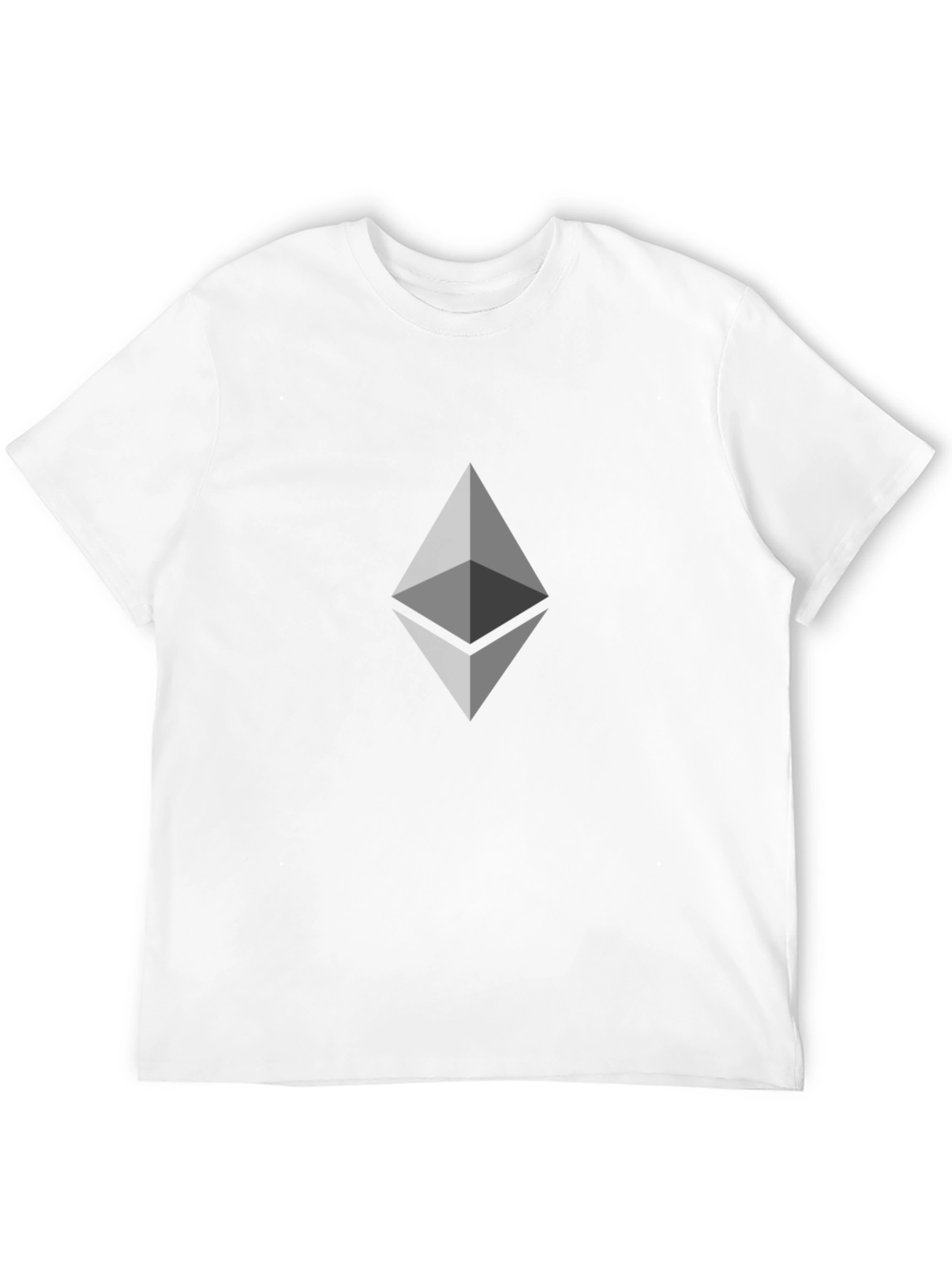 Ethereum Logo Black T-Shirt Crypto Fashion