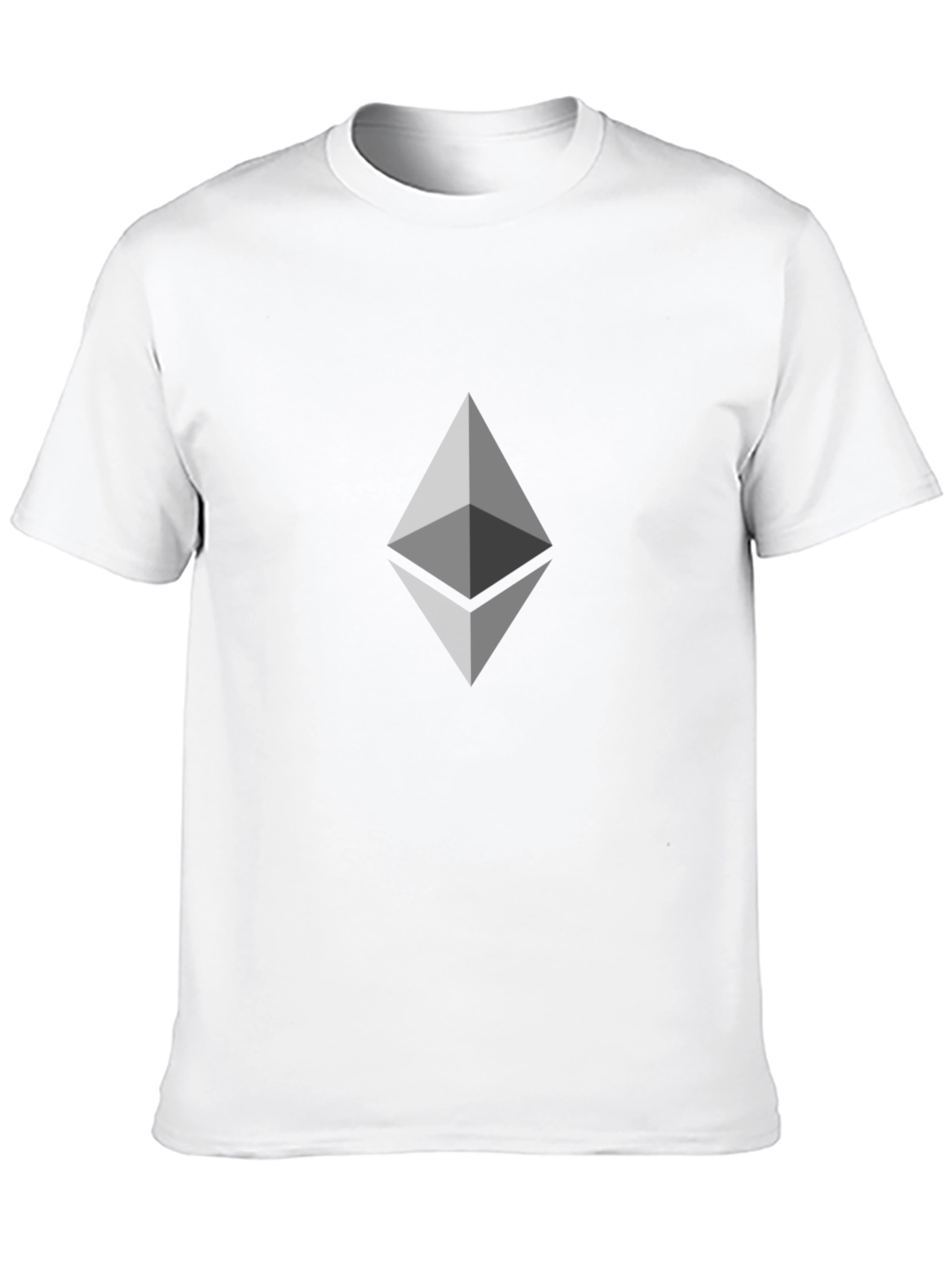 Ethereum Logo Black T-Shirt Crypto Fashion