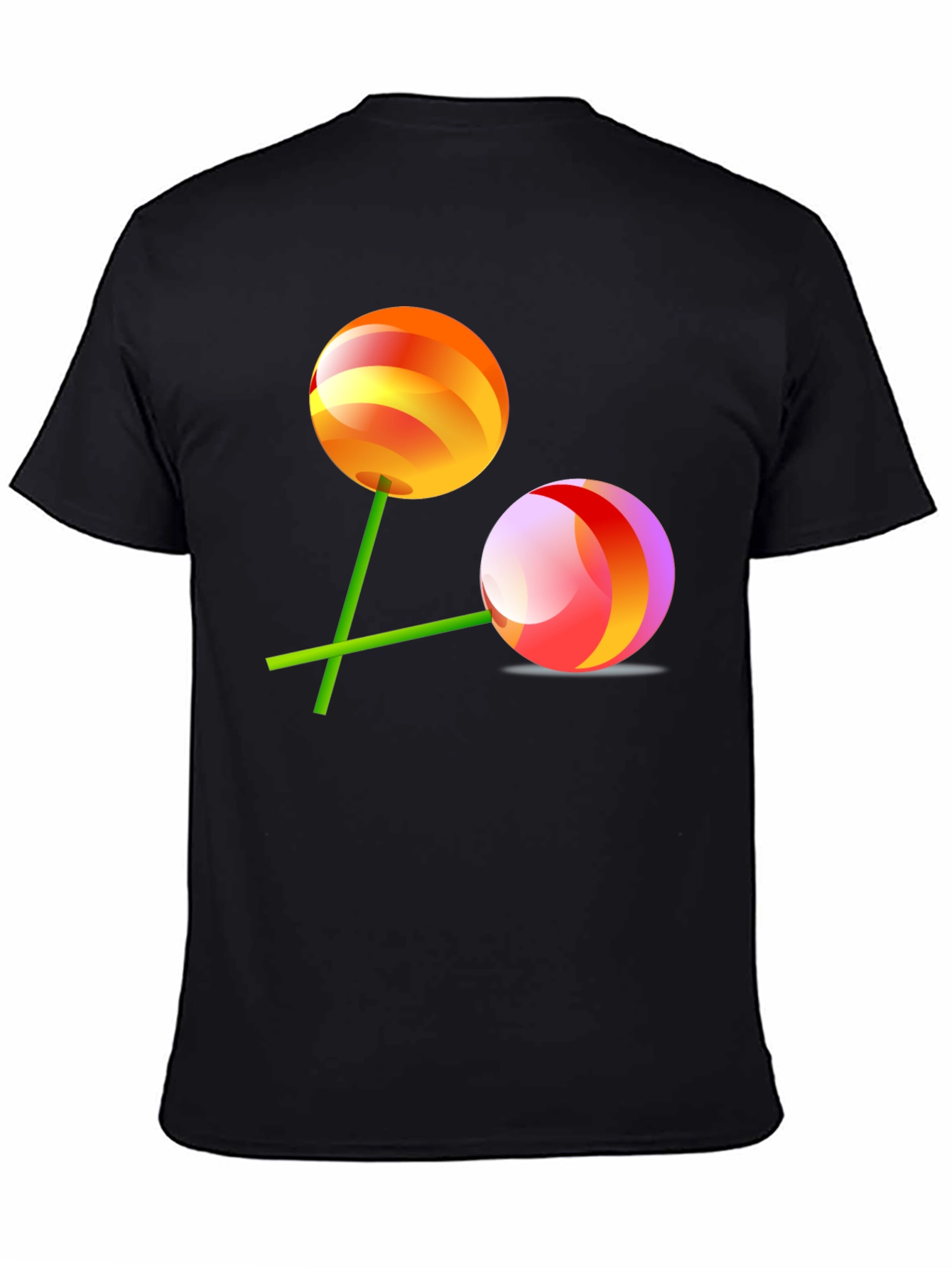 Candy Lollipop Graphic Tee - Sweet Tooth Fashion