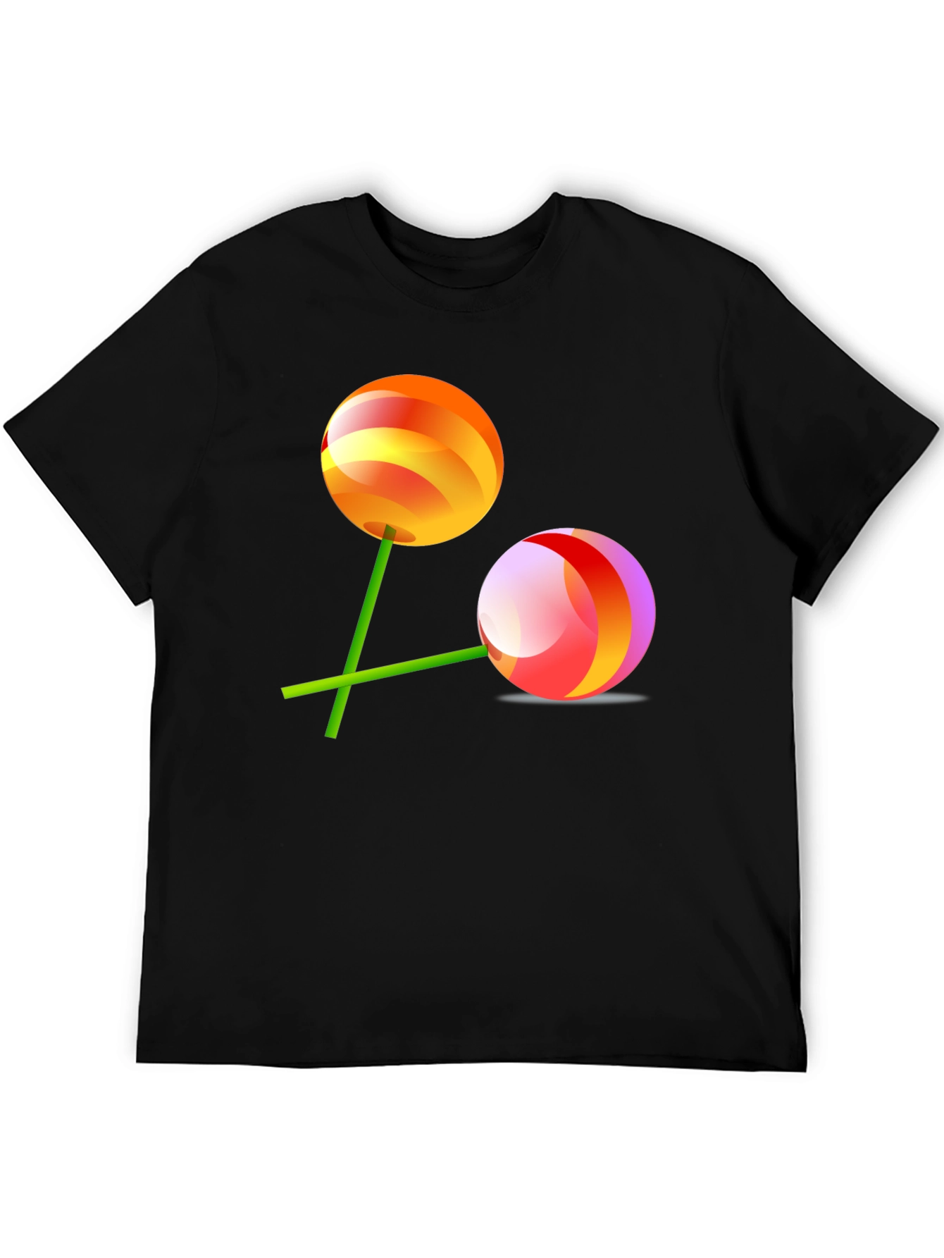 Candy Lollipop Graphic Tee - Sweet Tooth Fashion