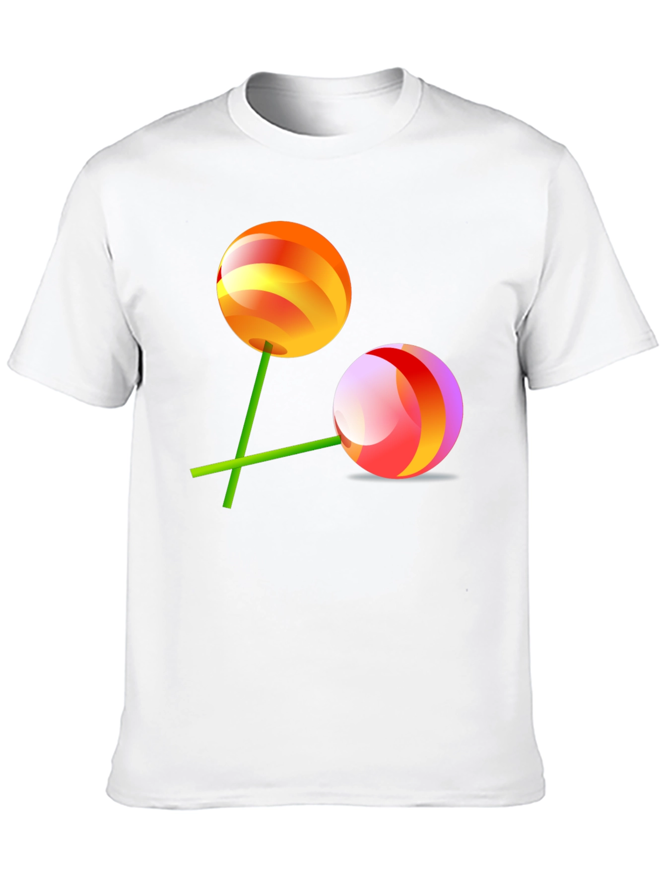 Candy Lollipop Graphic Tee - Sweet Tooth Fashion