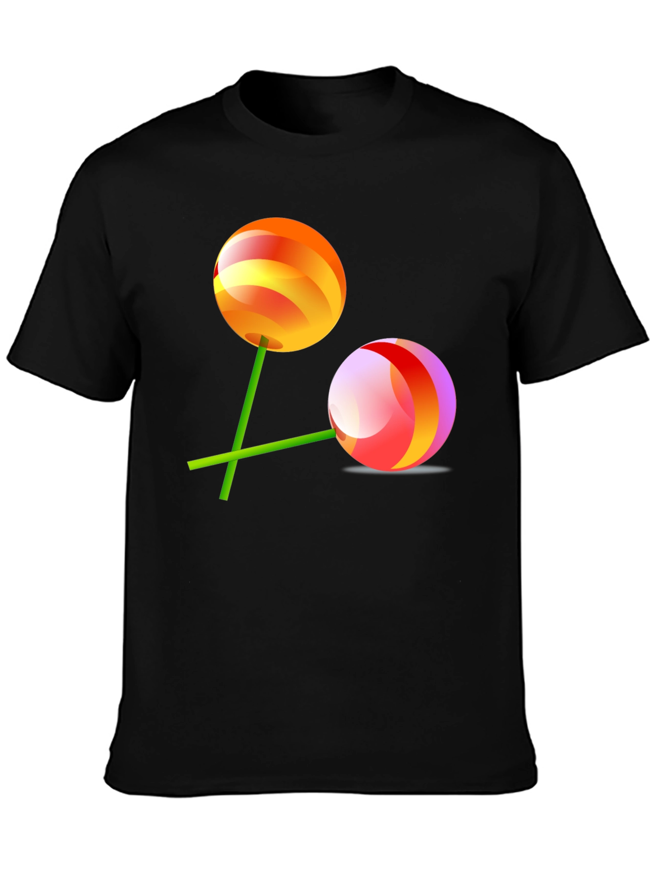 Candy Lollipop Graphic Tee - Sweet Tooth Fashion