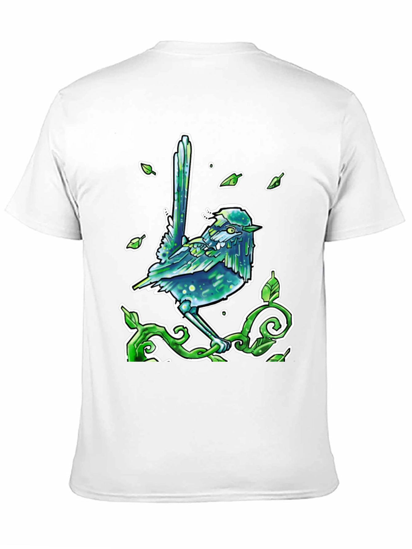 Mystical Bird T-Shirt - Black