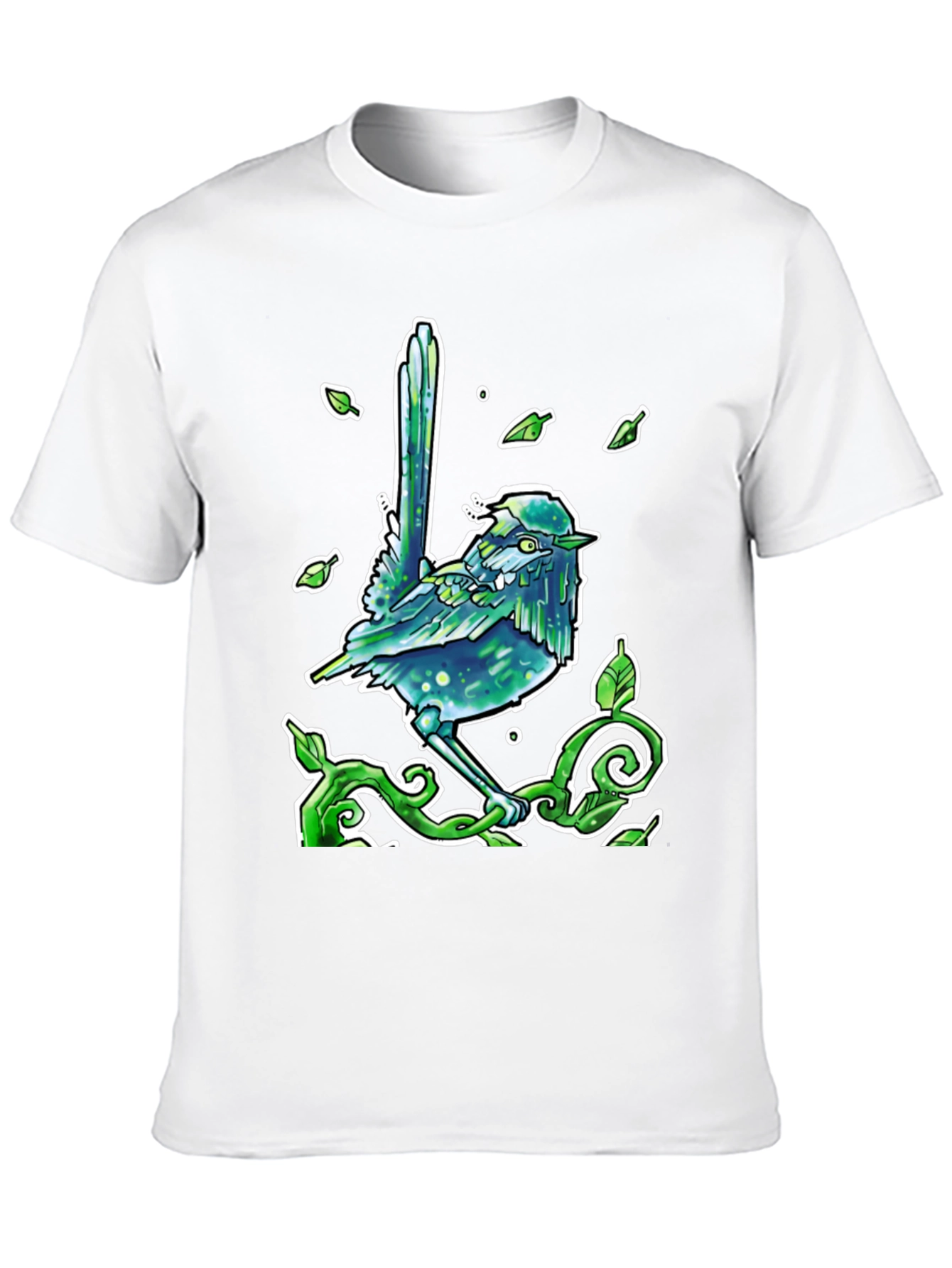 Mystical Bird T-Shirt - Black