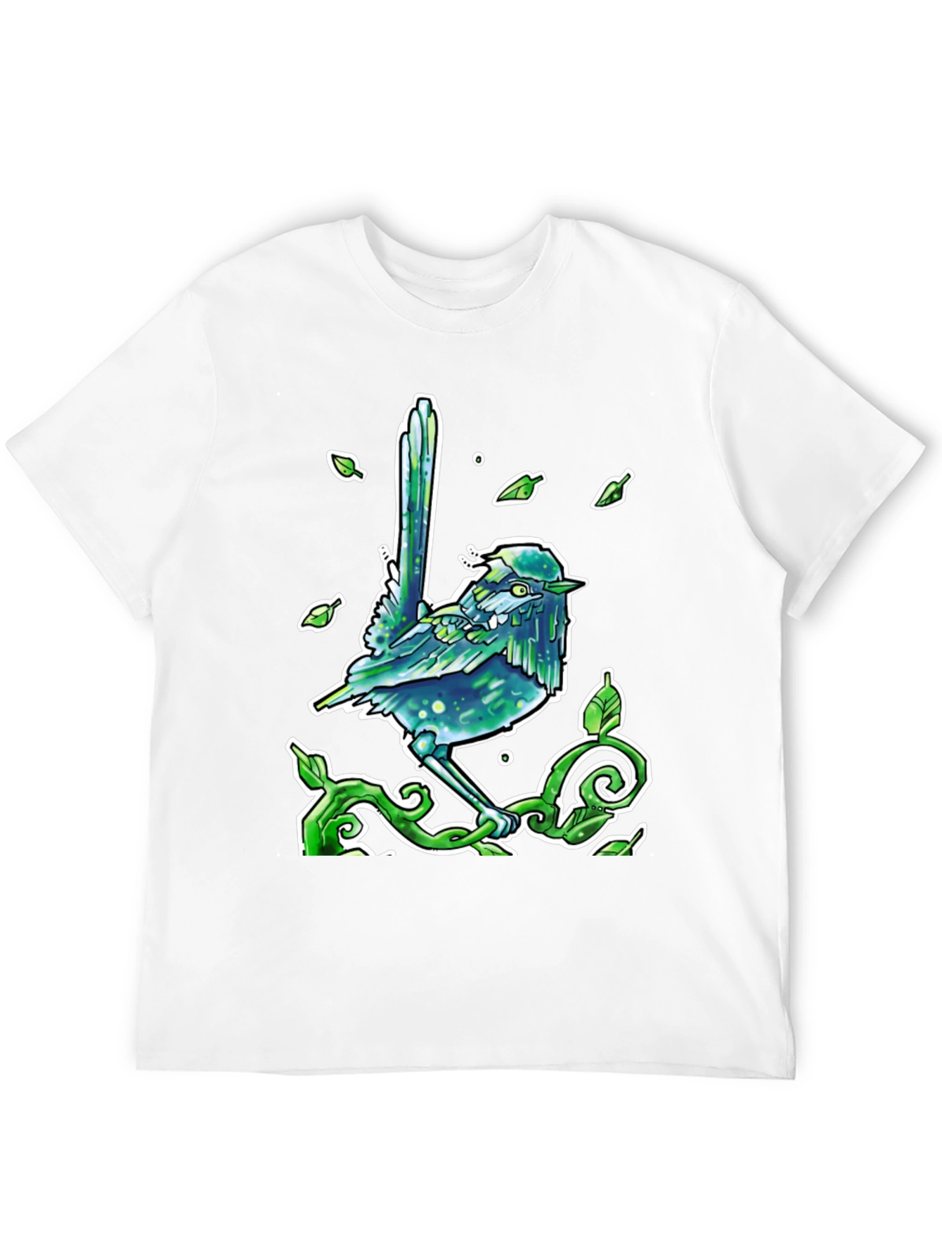 Mystical Bird T-Shirt - Black