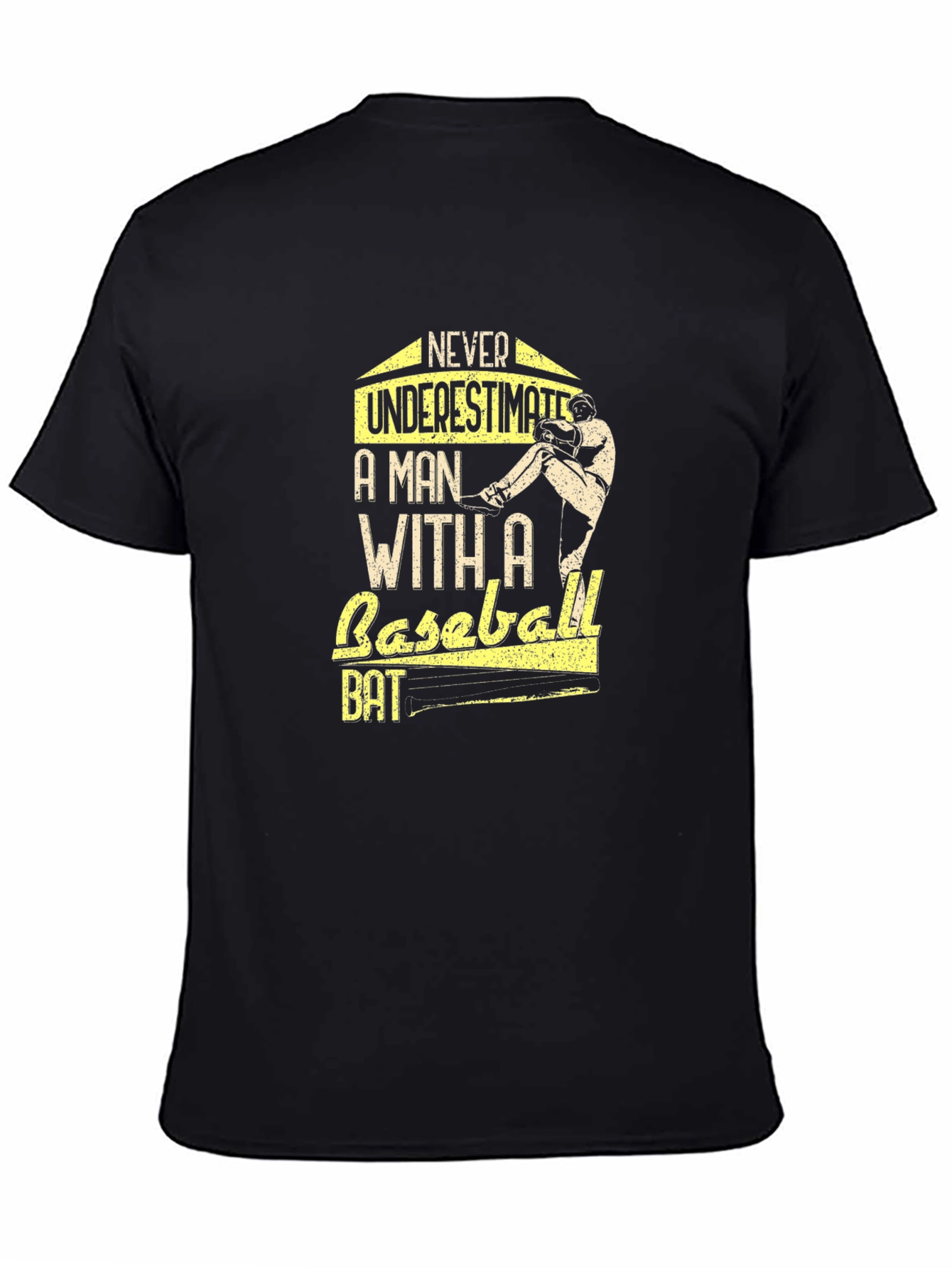 Never Underestimate Baseball T-Shirt