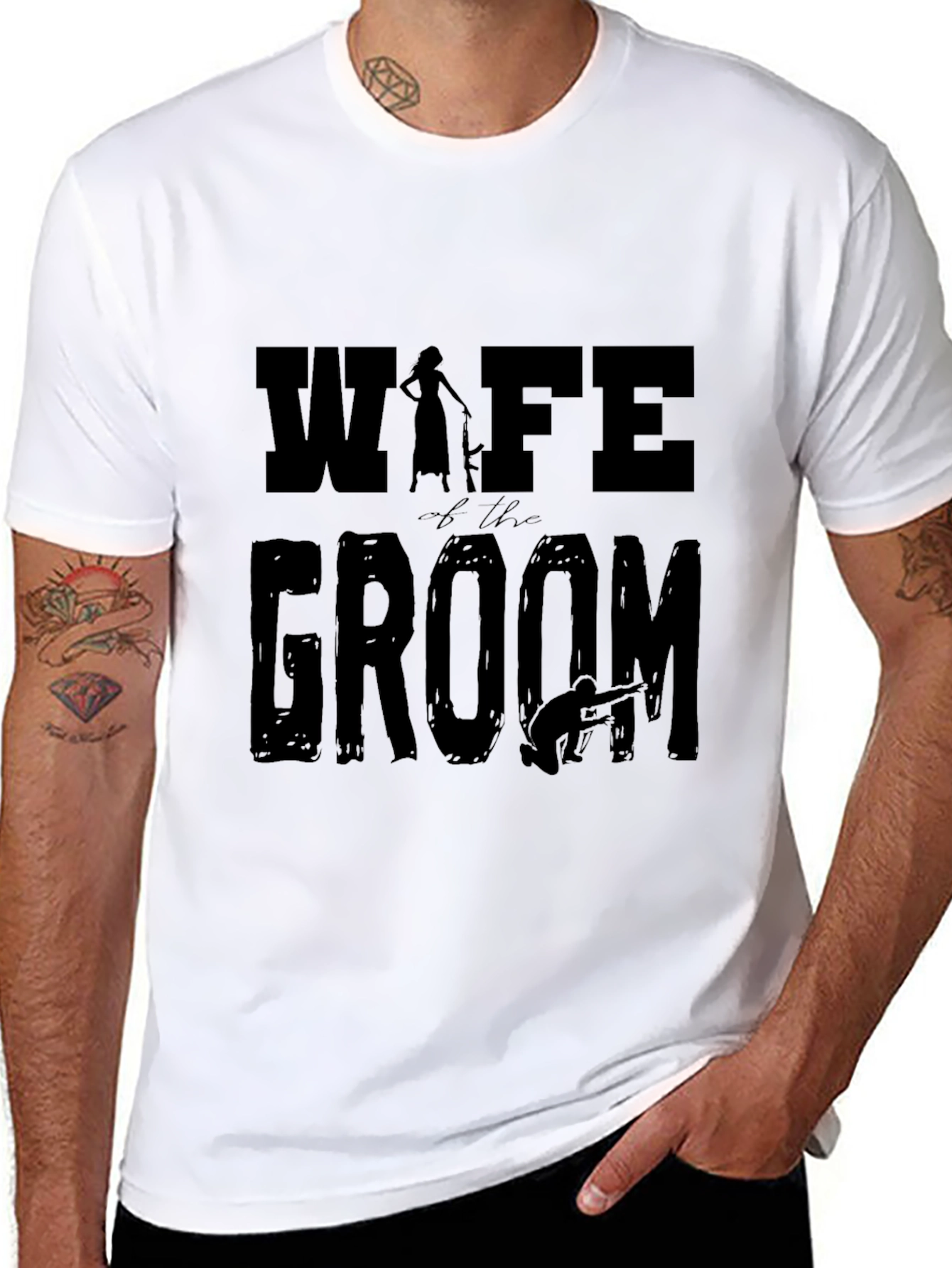 Wife of the Groom Graphic Tee