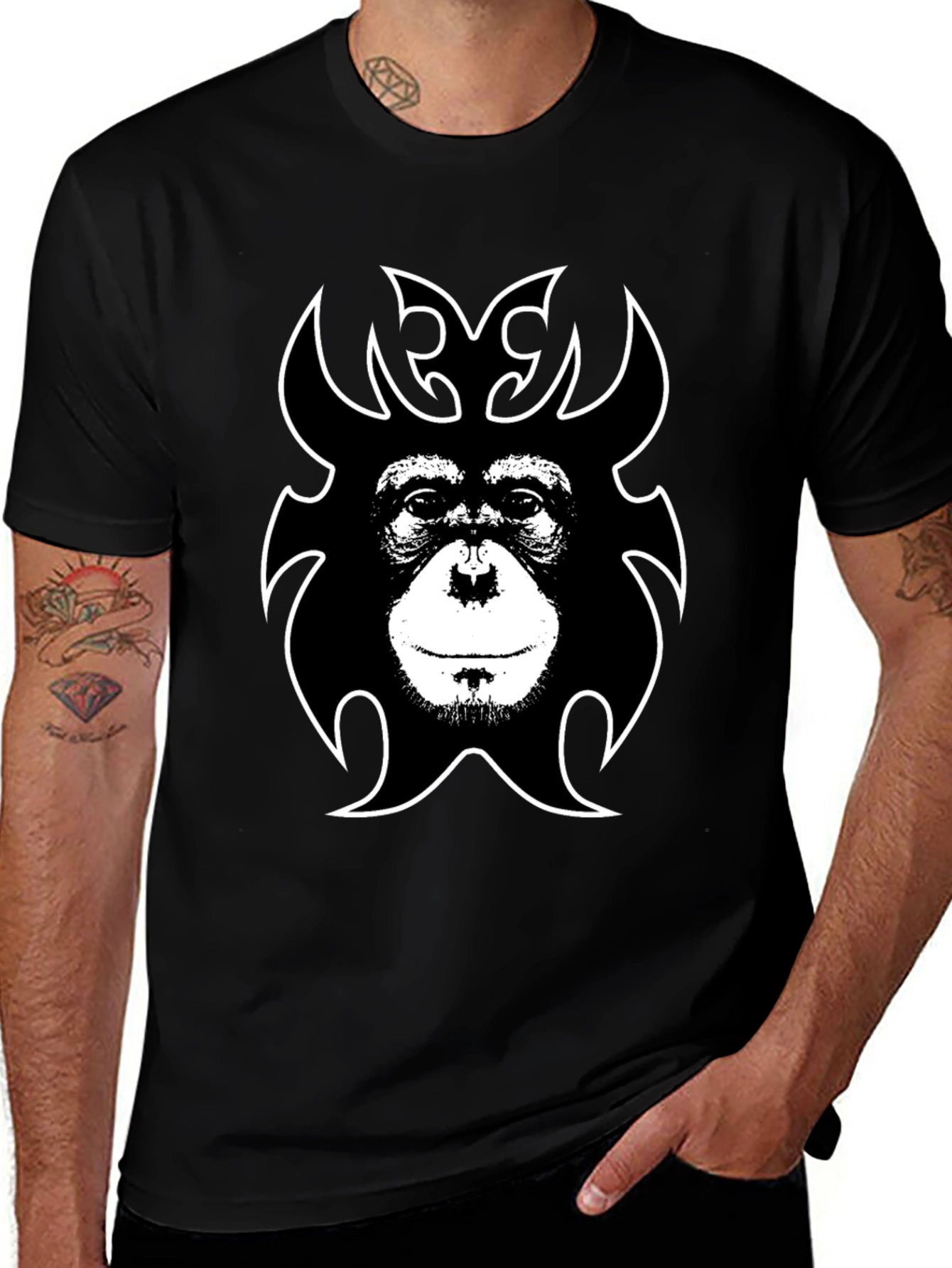 Orangutan Tribal Art T-Shirt