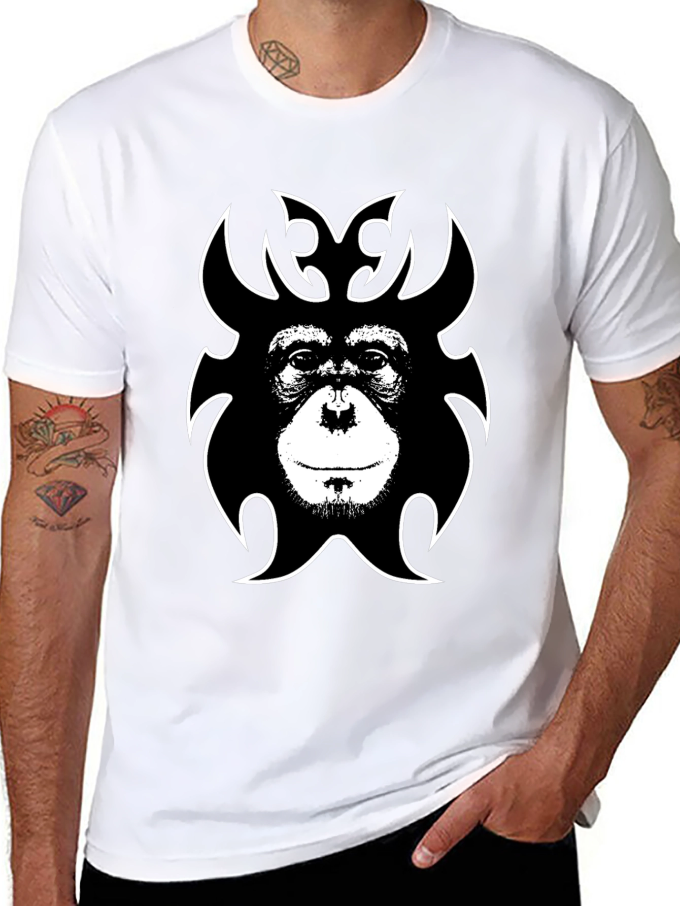 Orangutan Tribal Art T-Shirt