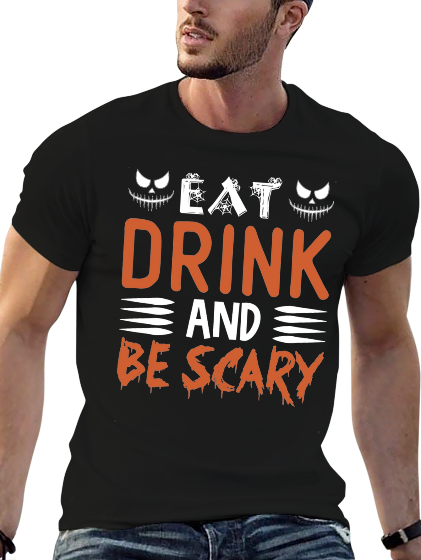 Eat Drink And Be Scary Halloween T-Shirt