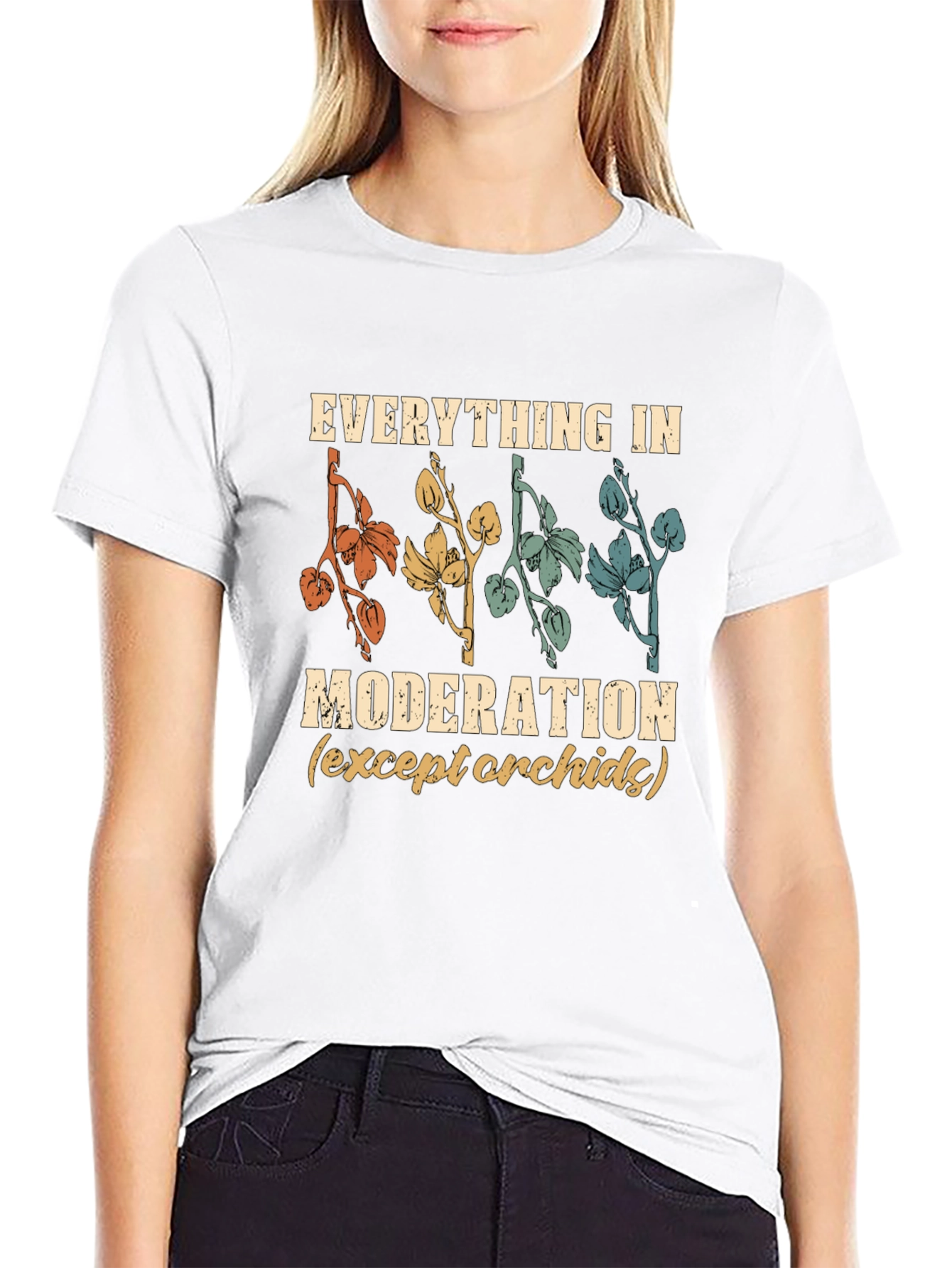 Everything in Moderation Orchid T-Shirt