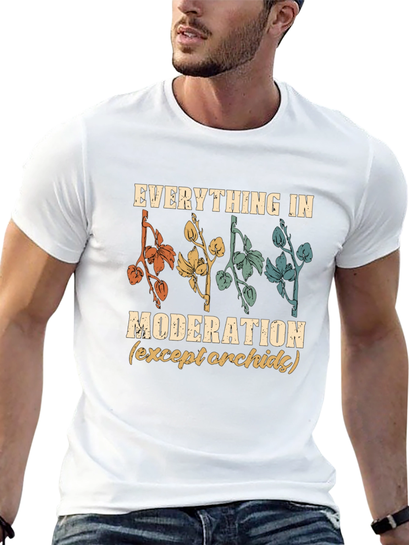 Everything in Moderation Orchid T-Shirt