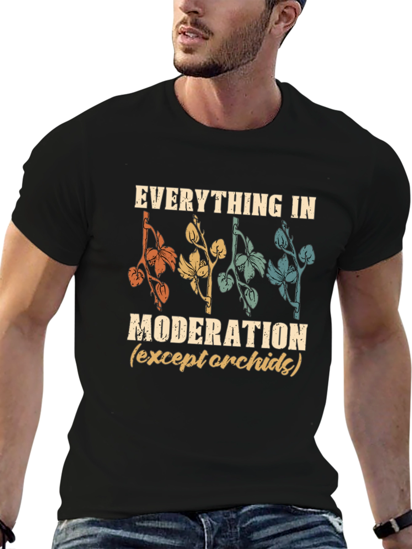 Everything in Moderation Orchid T-Shirt