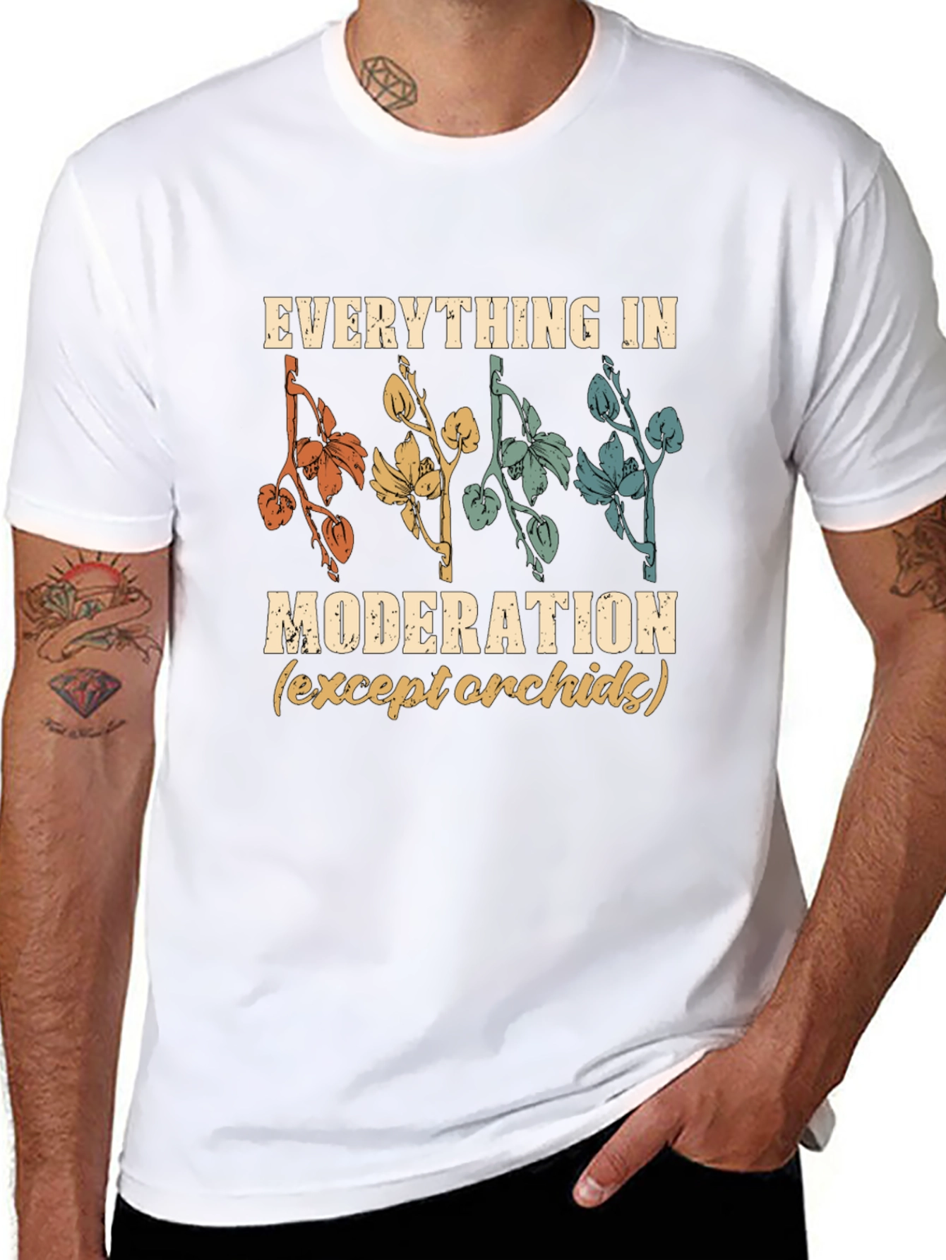 Everything in Moderation Orchid T-Shirt