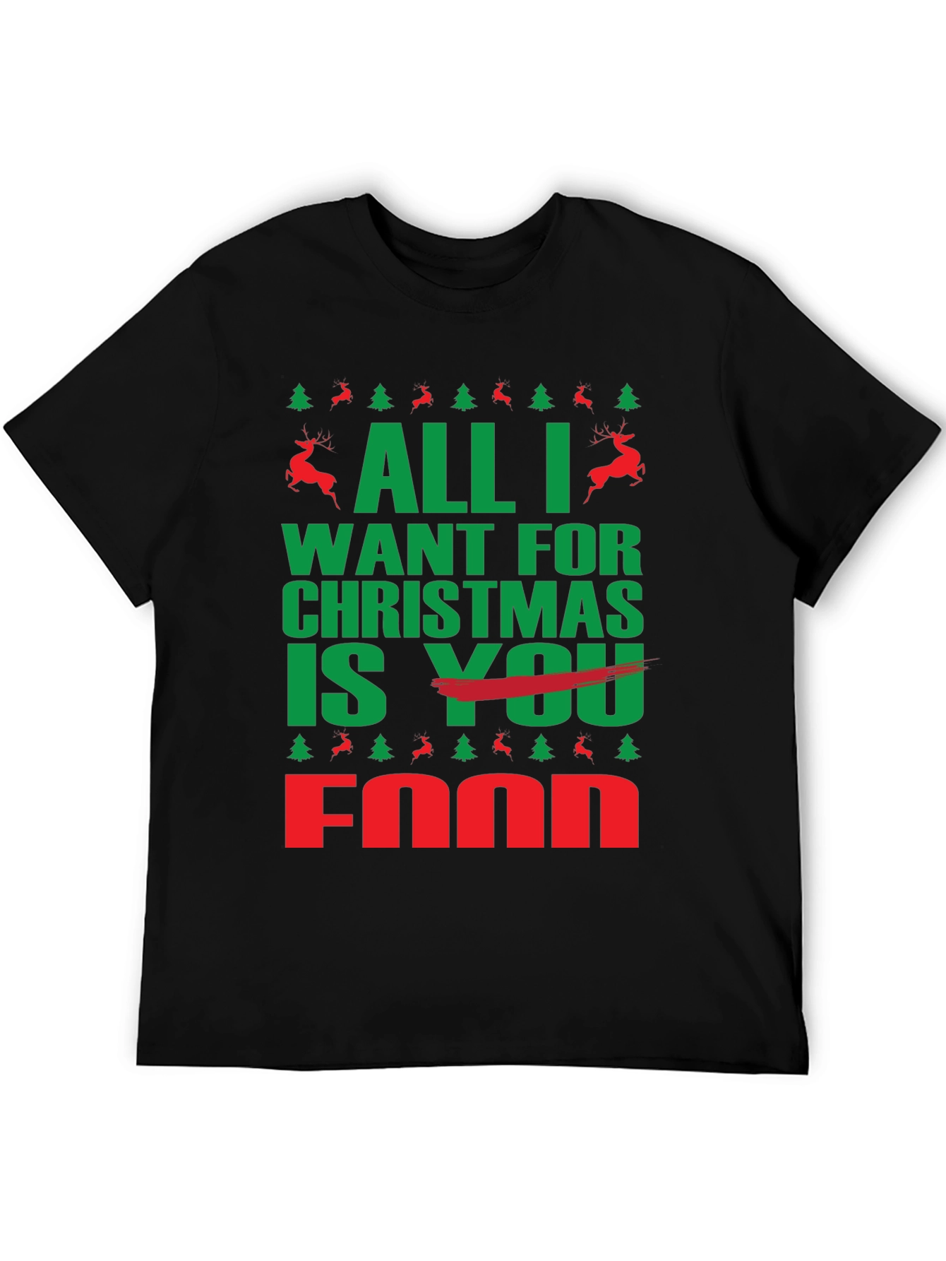 All I Want For Christmas is Food T-Shirt