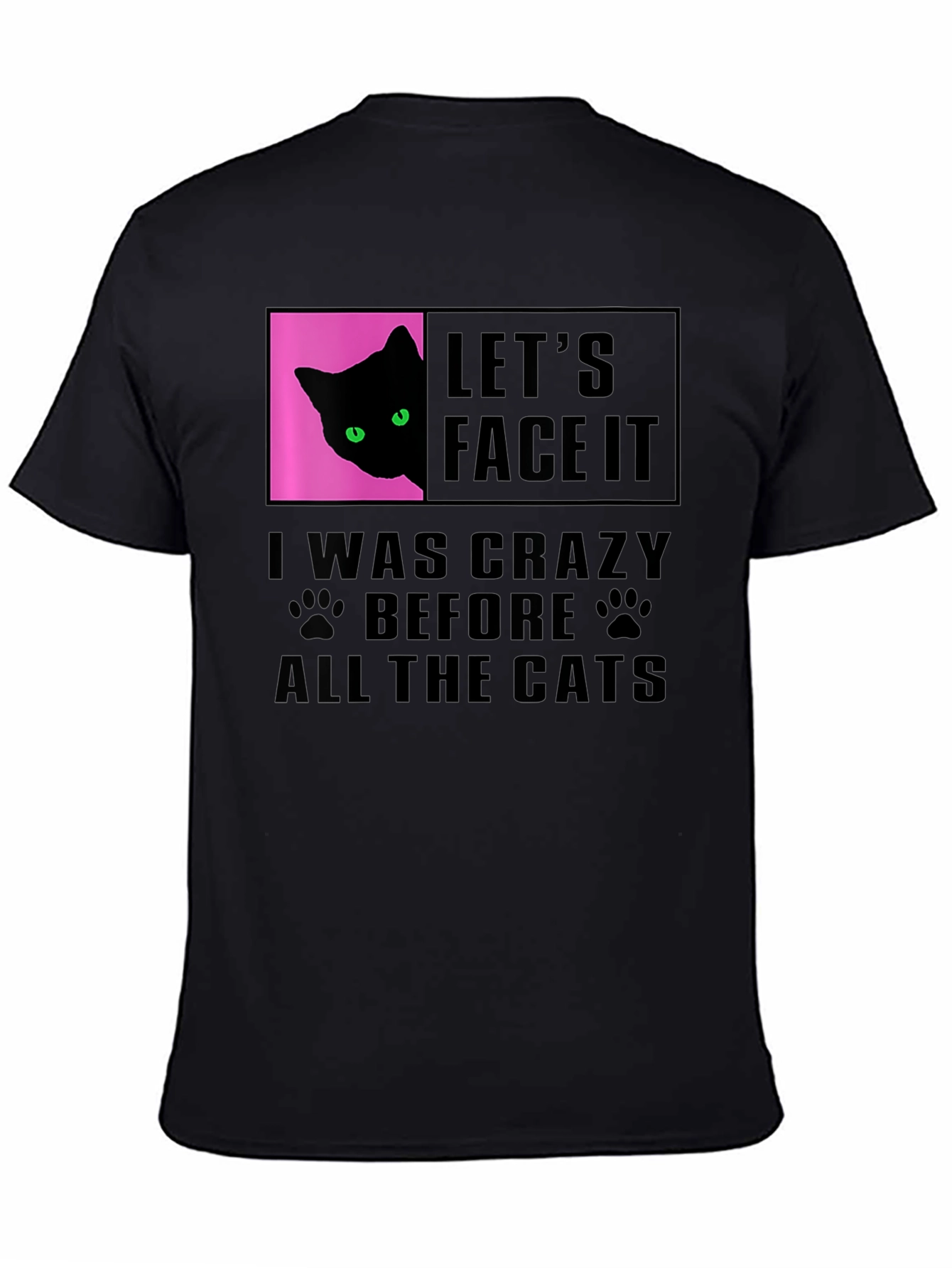 Crazy Cat Lover T-Shirt - Funny Graphic Tee