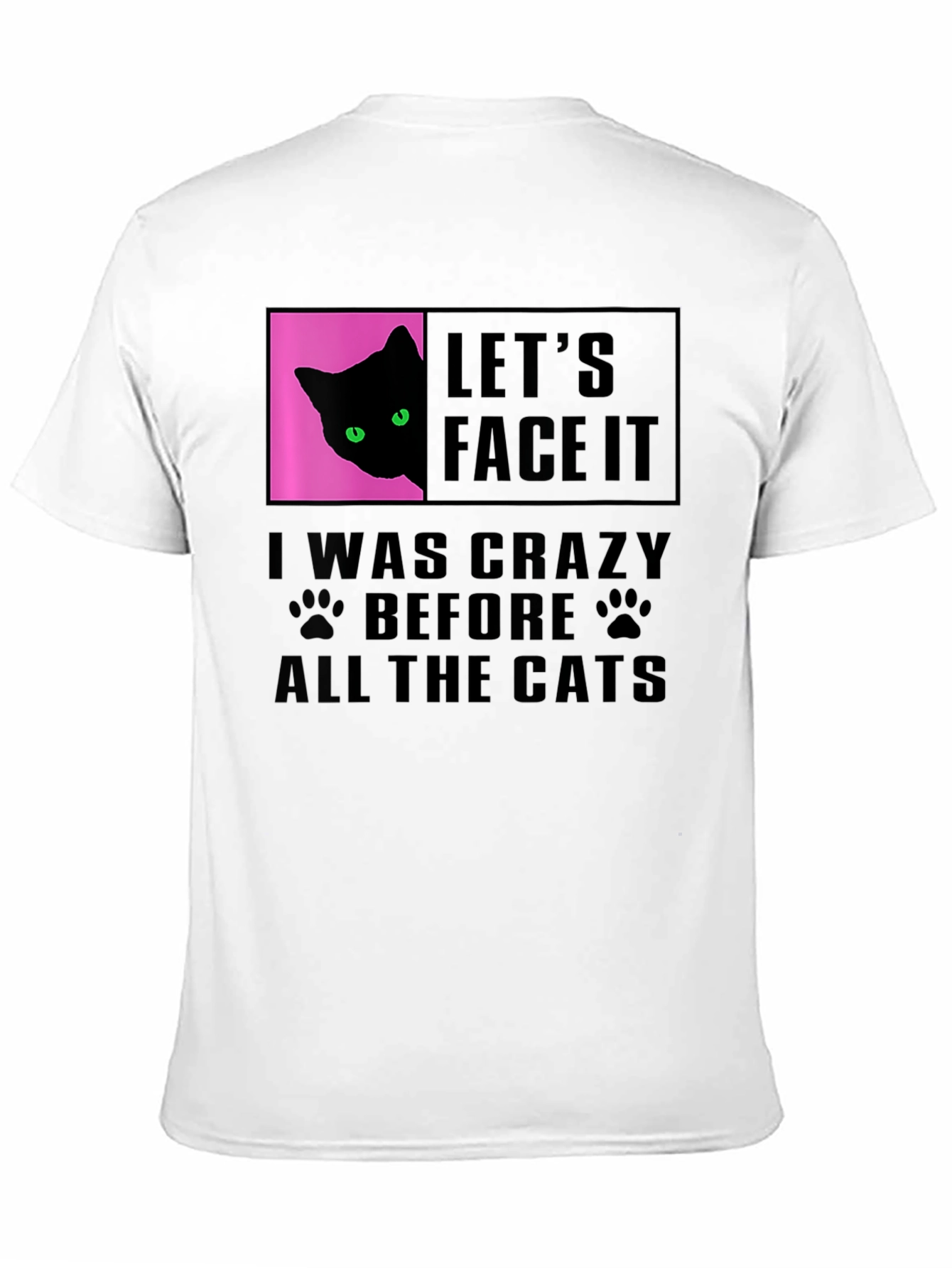 Crazy Cat Lover T-Shirt - Funny Graphic Tee
