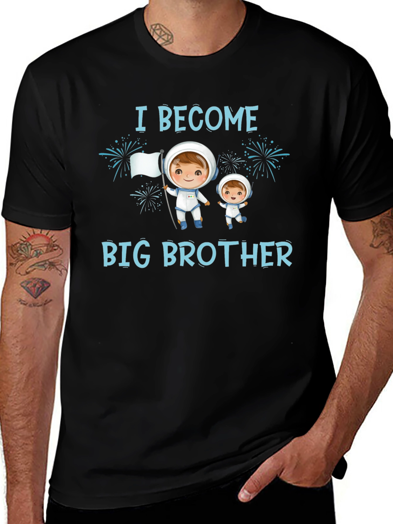 I Become Big Brother Graphic Tee