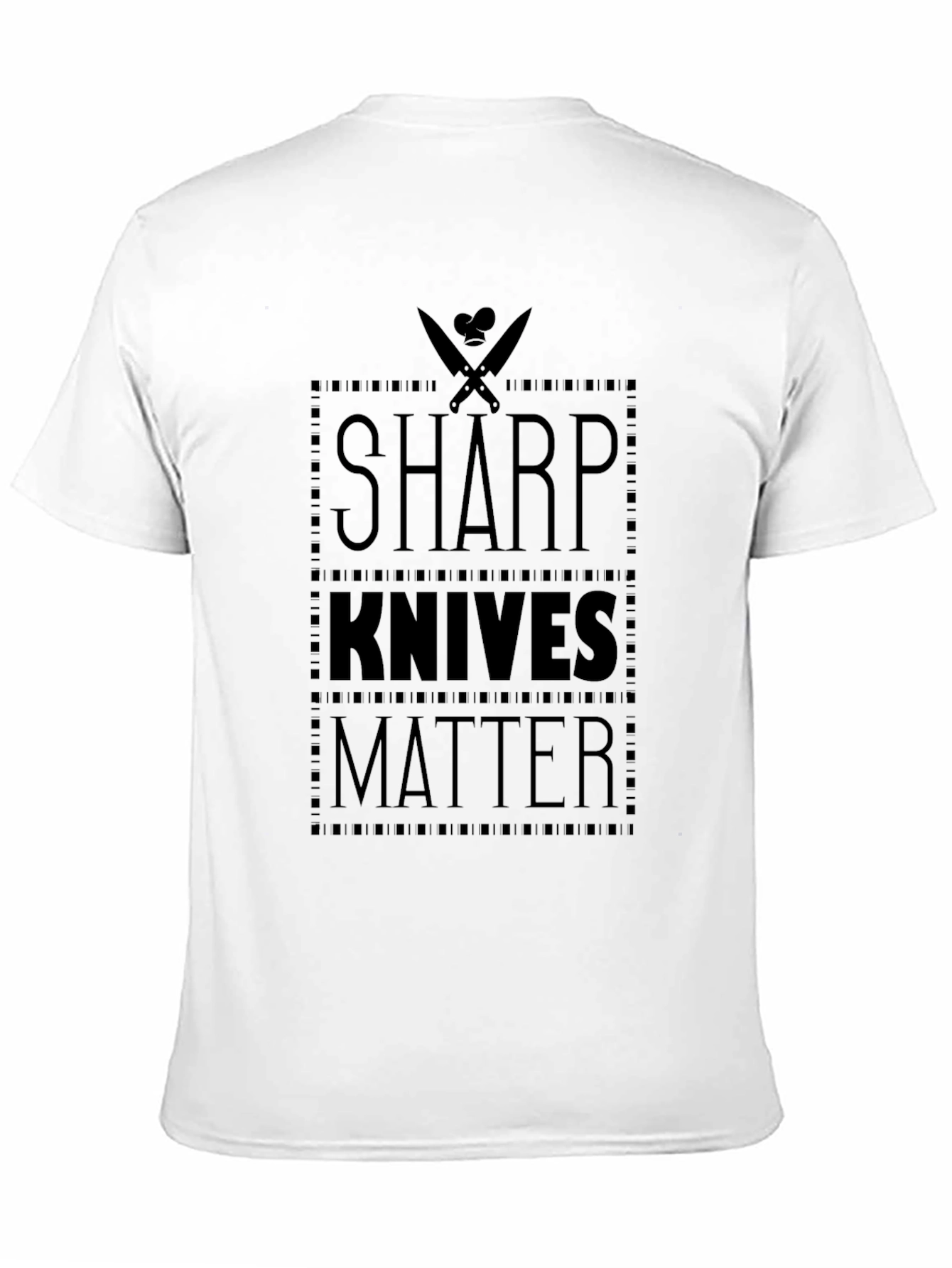 Sharp Knives Matter Graphic Tee - Culinary T-Shirt