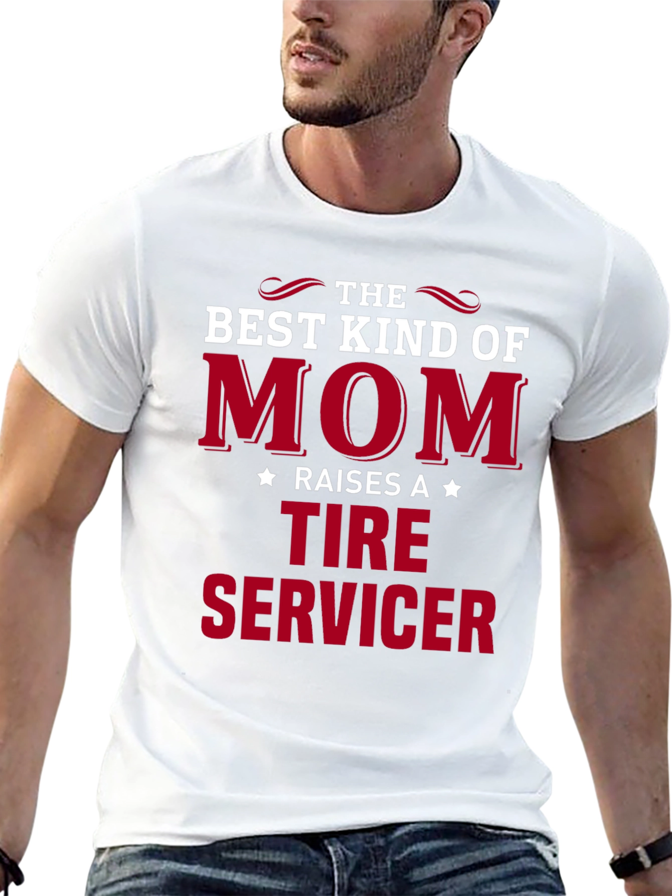 Best Kind of Mom Tire Servicer Graphic Tee