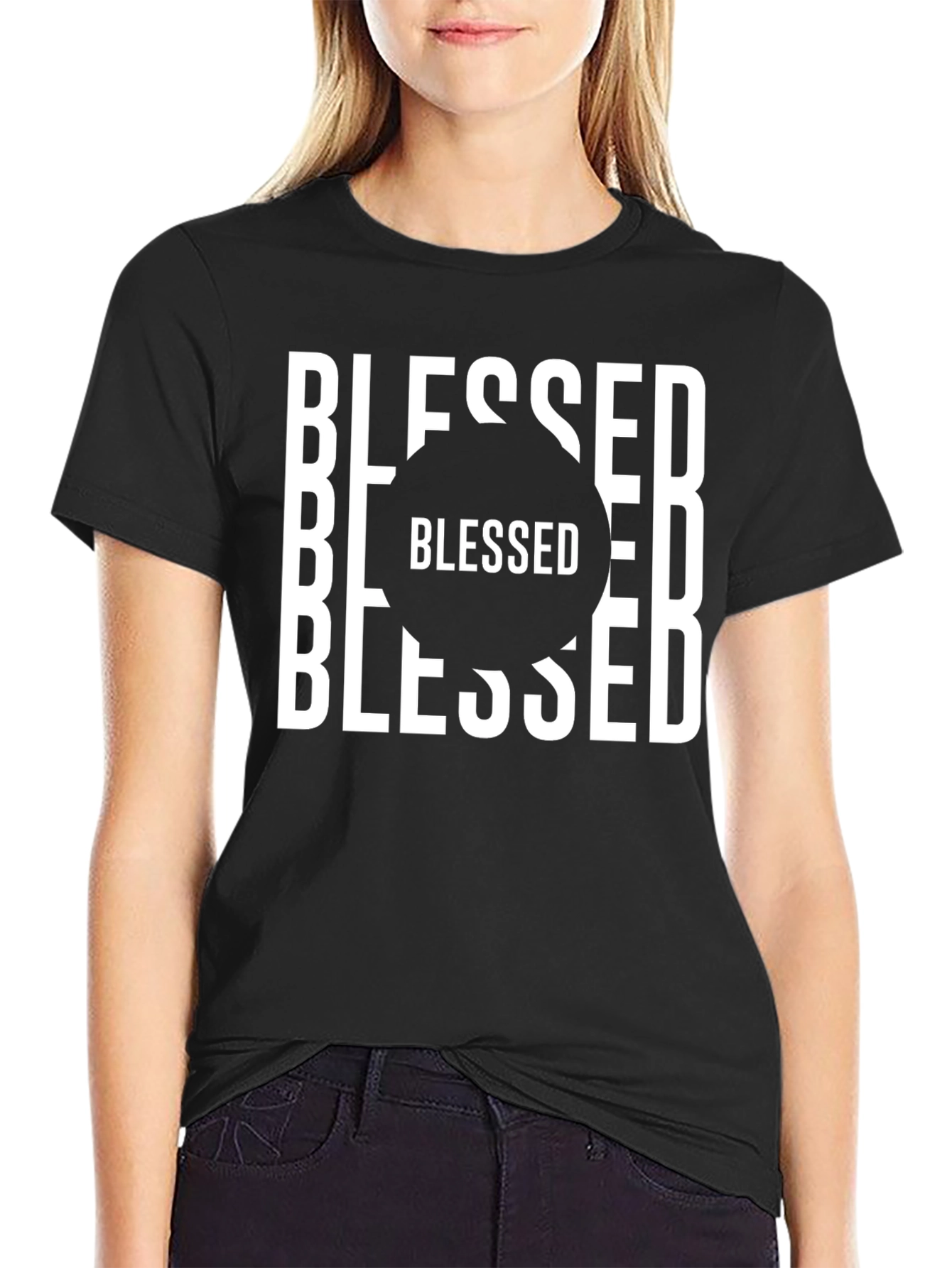Blessed Graphic Tee - Stylish Comfort Fit
