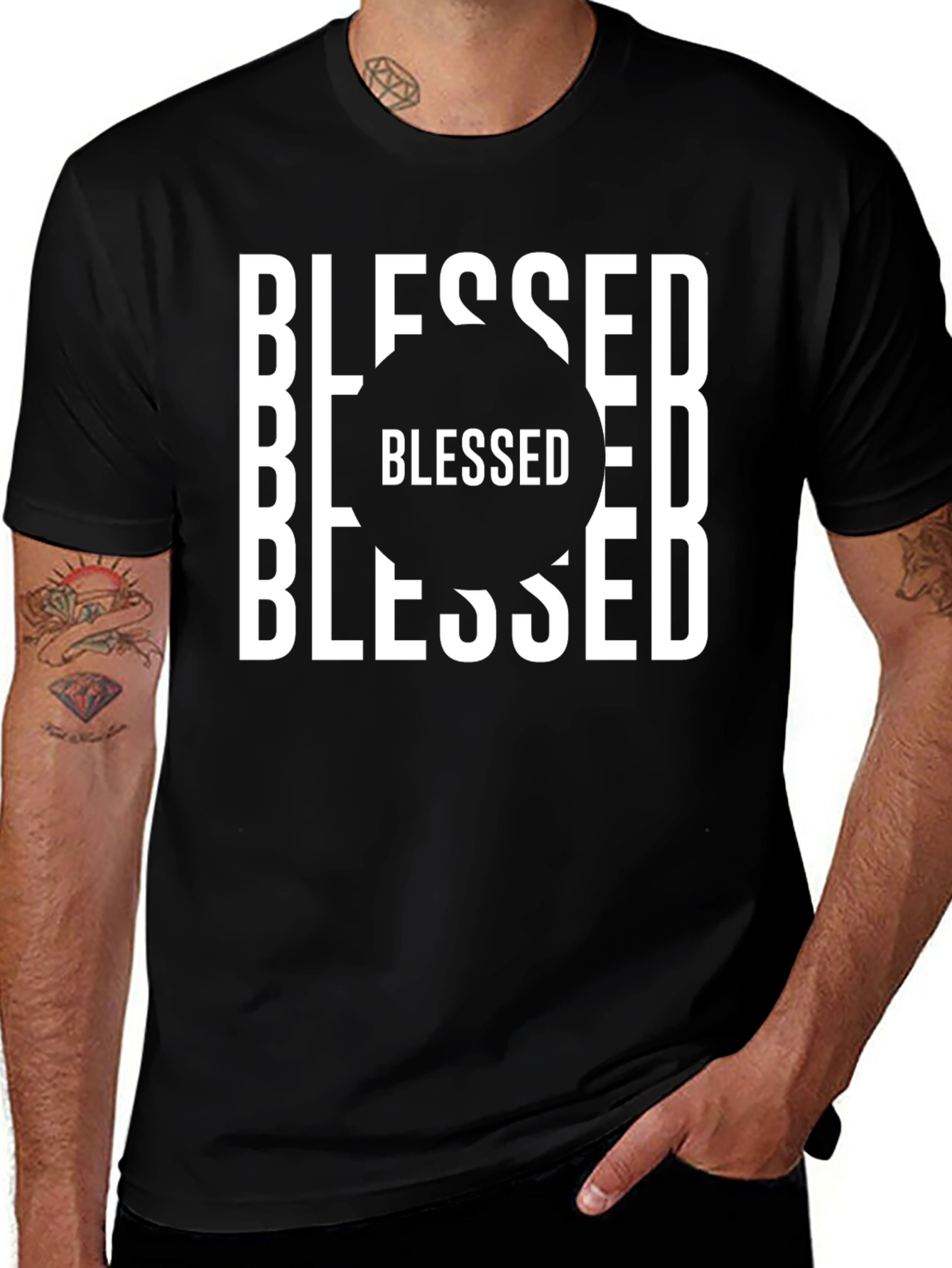 Blessed Graphic Tee - Stylish Comfort Fit