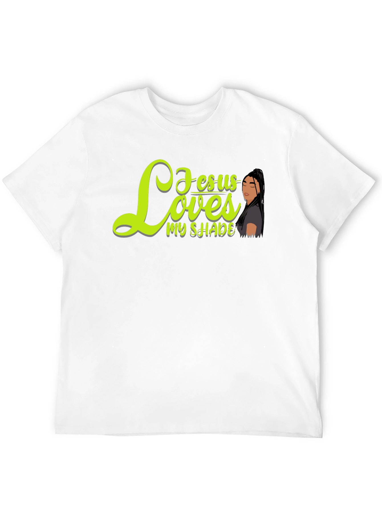 Jesus Loves My Shade Black T-Shirt