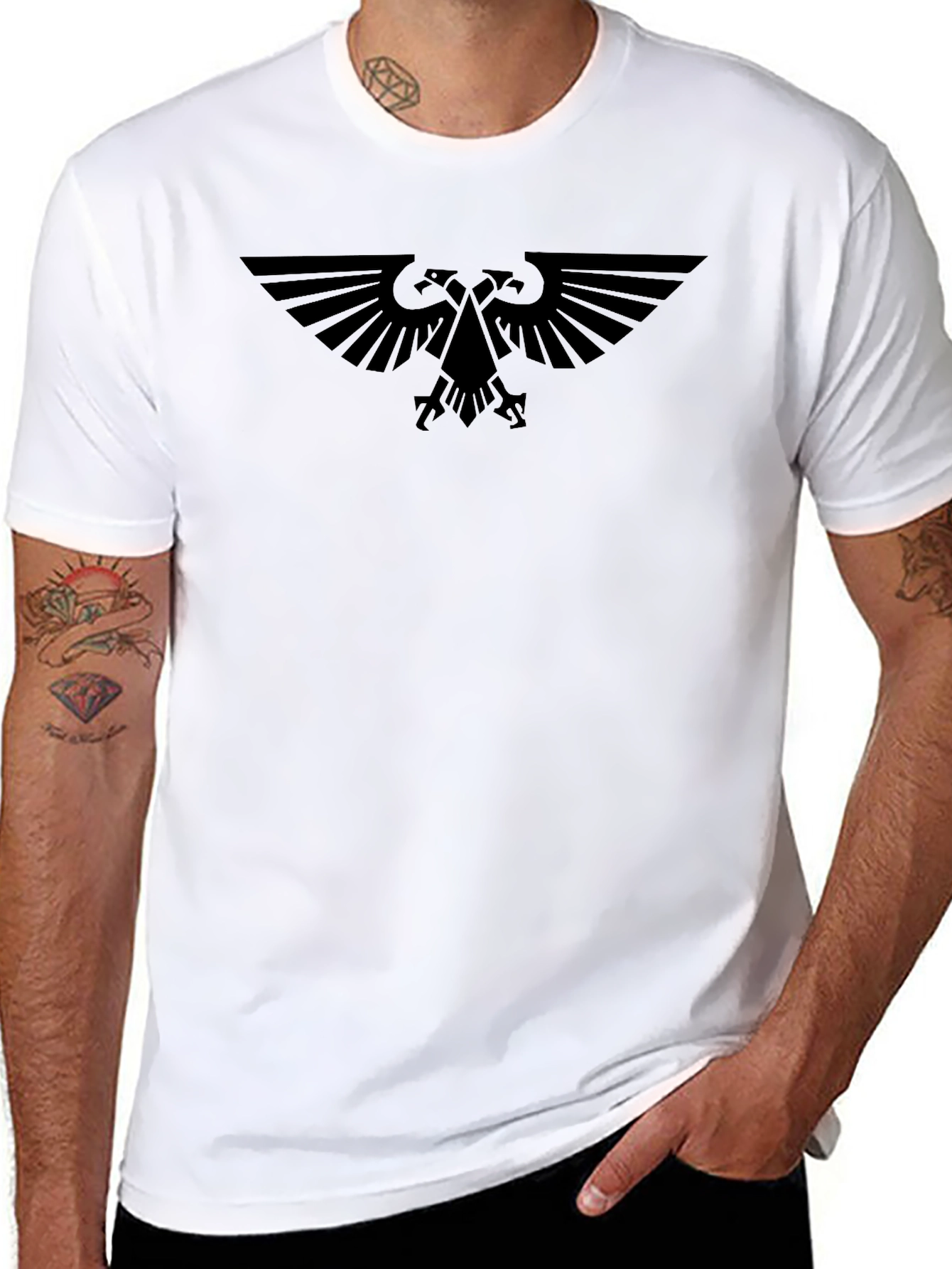 Imperial Aquila Black T-Shirt