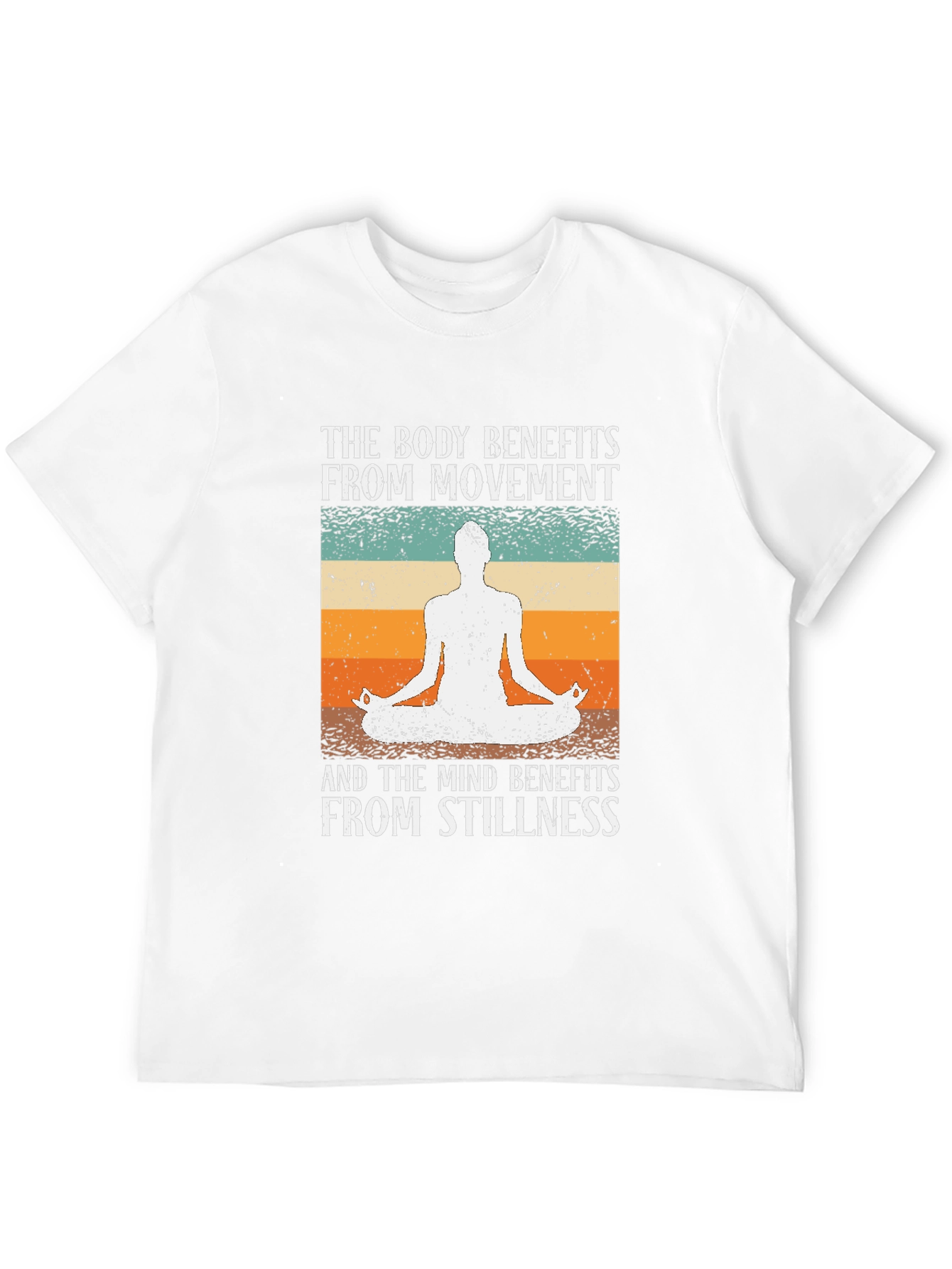 Yoga Lovers T-Shirt - Movement & Stillness Design