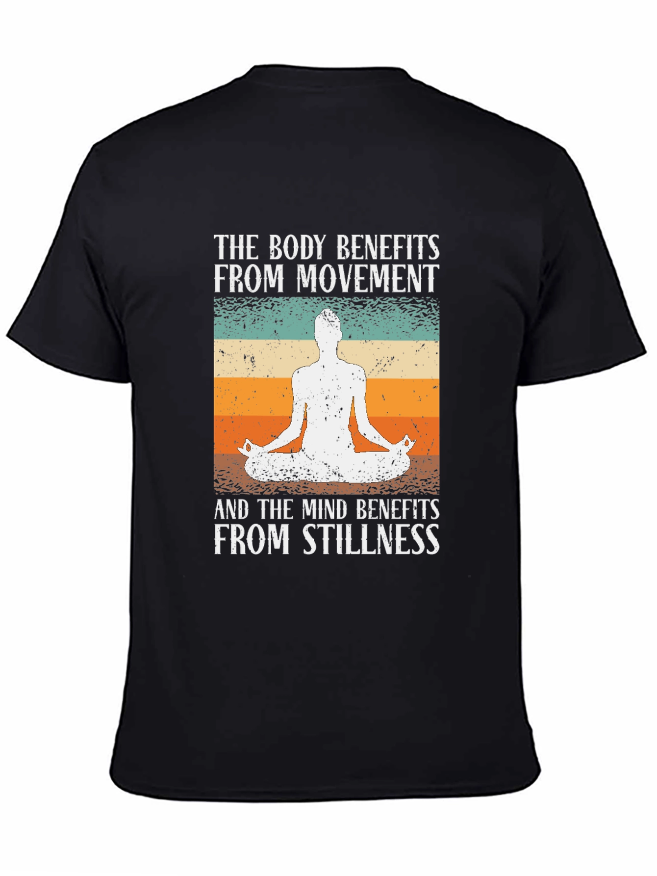 Yoga Lovers T-Shirt - Movement & Stillness Design