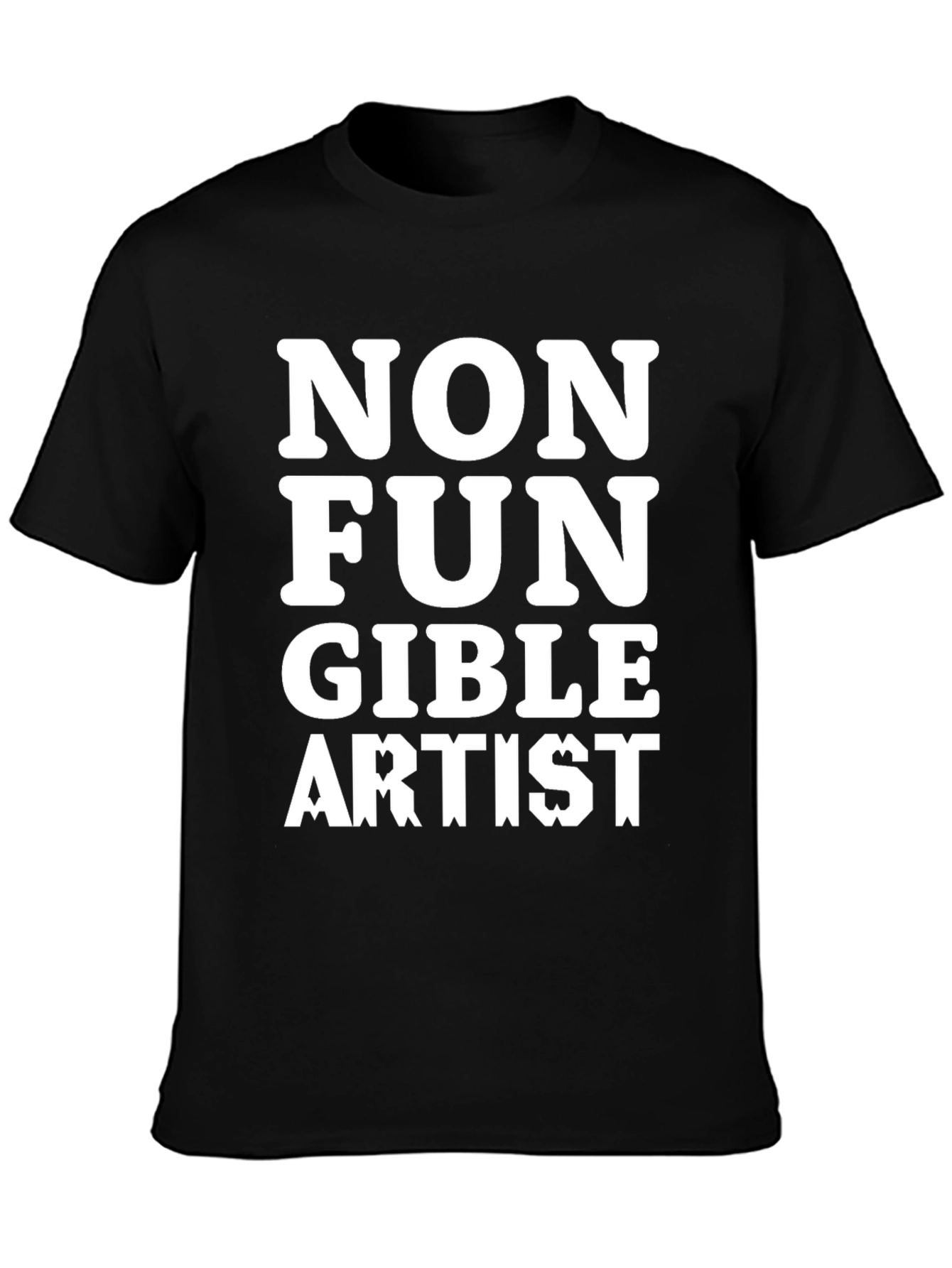 Non Fungible Artist Black T-Shirt